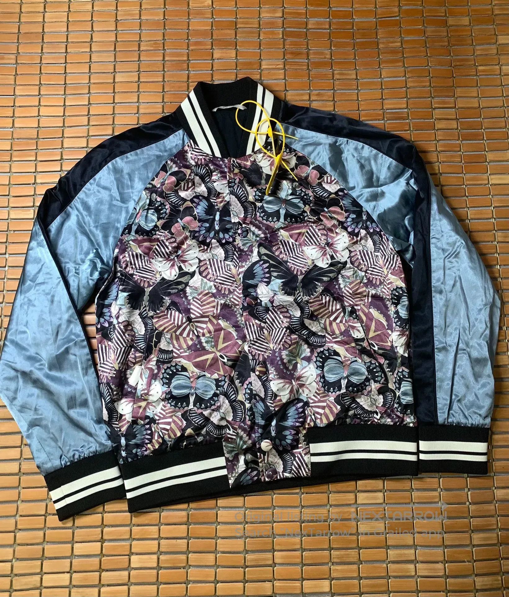Valentino Valentino Butterfly Camo Baseball Jacket. Size US M / EU 48-50 / 2 - 1 Thumbnail