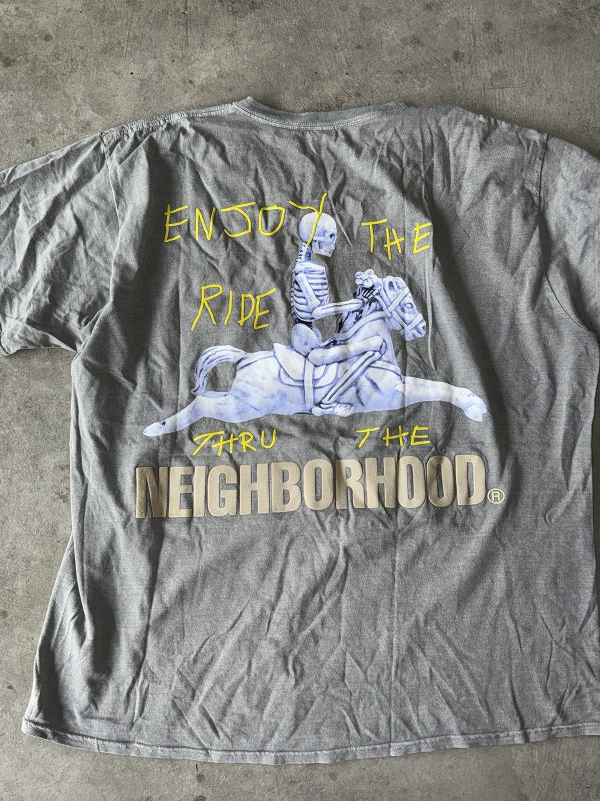 Neighborhood × Travis Scott Cactus Jack Neighborhood T Shirt Size US XL / EU 56 / 4 - 4 Thumbnail