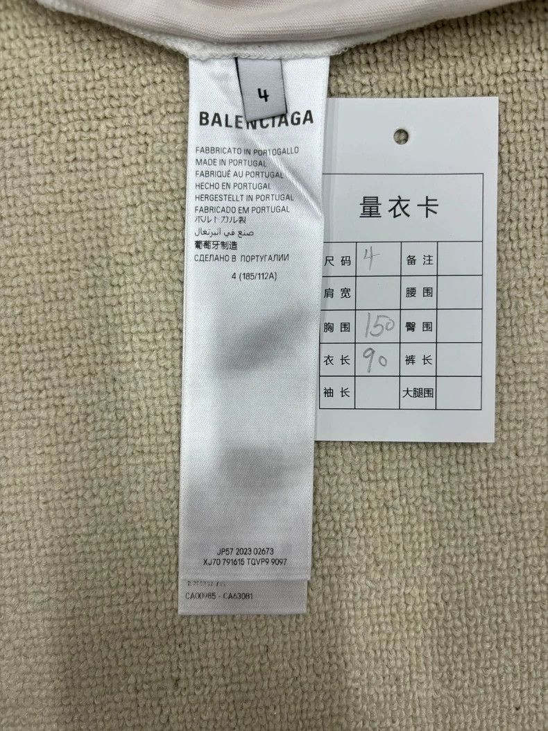 Balenciaga Balenciaga size 4 2-in-1 3B Phone Slogan Short Sleeve Size US M / EU 48-50 / 2 - 6 Thumbnail