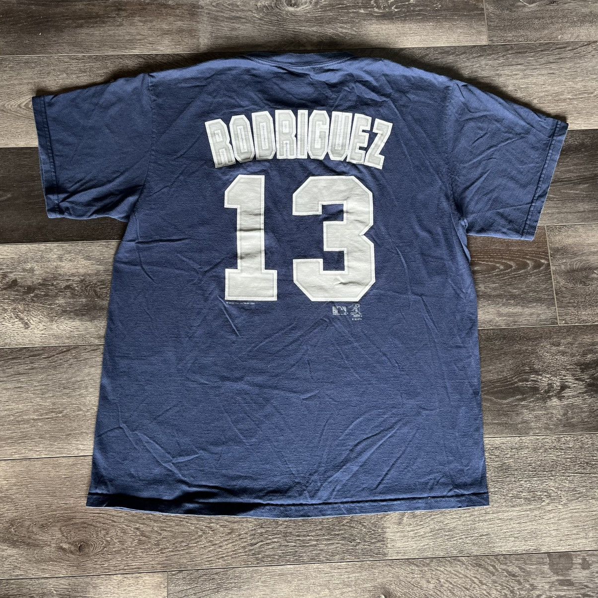 MLB Vintage 2004 Lee Sport Alex Rodriguez New York Yankees Tee Size US L / EU 52-54 / 3 - 1 Thumbnail