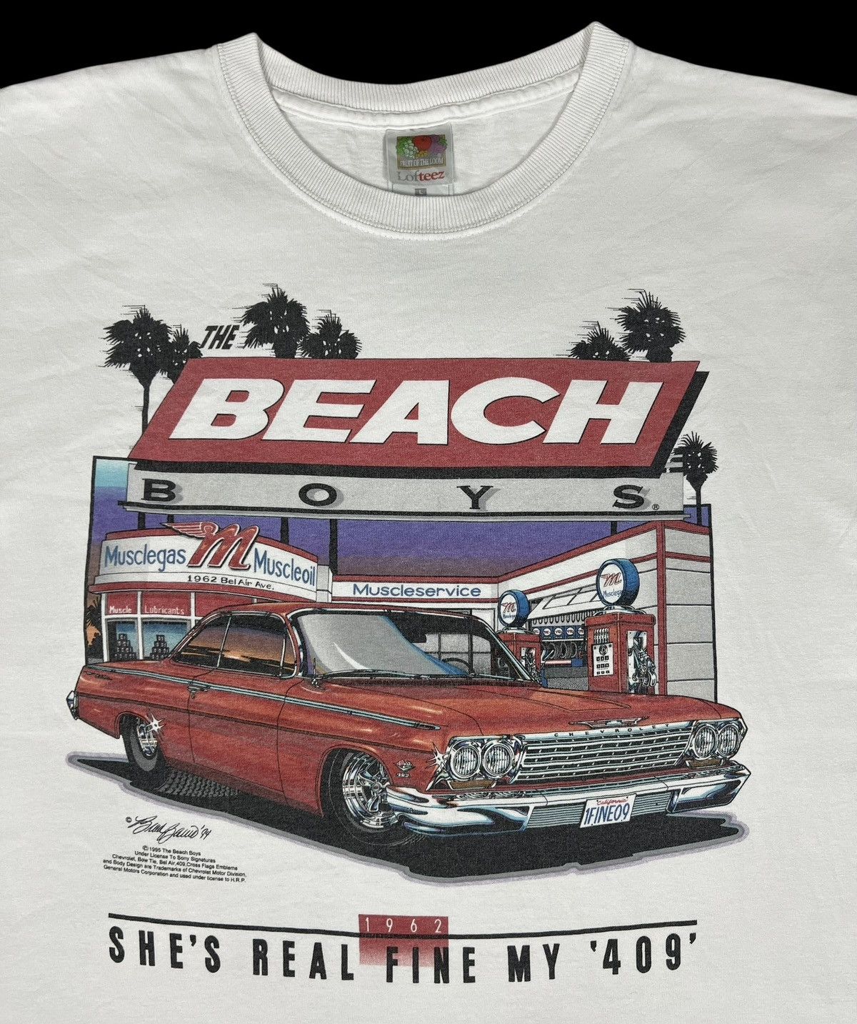 Band Tees 90s Vintage The Beach Boys Album Promo Tee Size US L / EU 52-54 / 3 - 3 Thumbnail