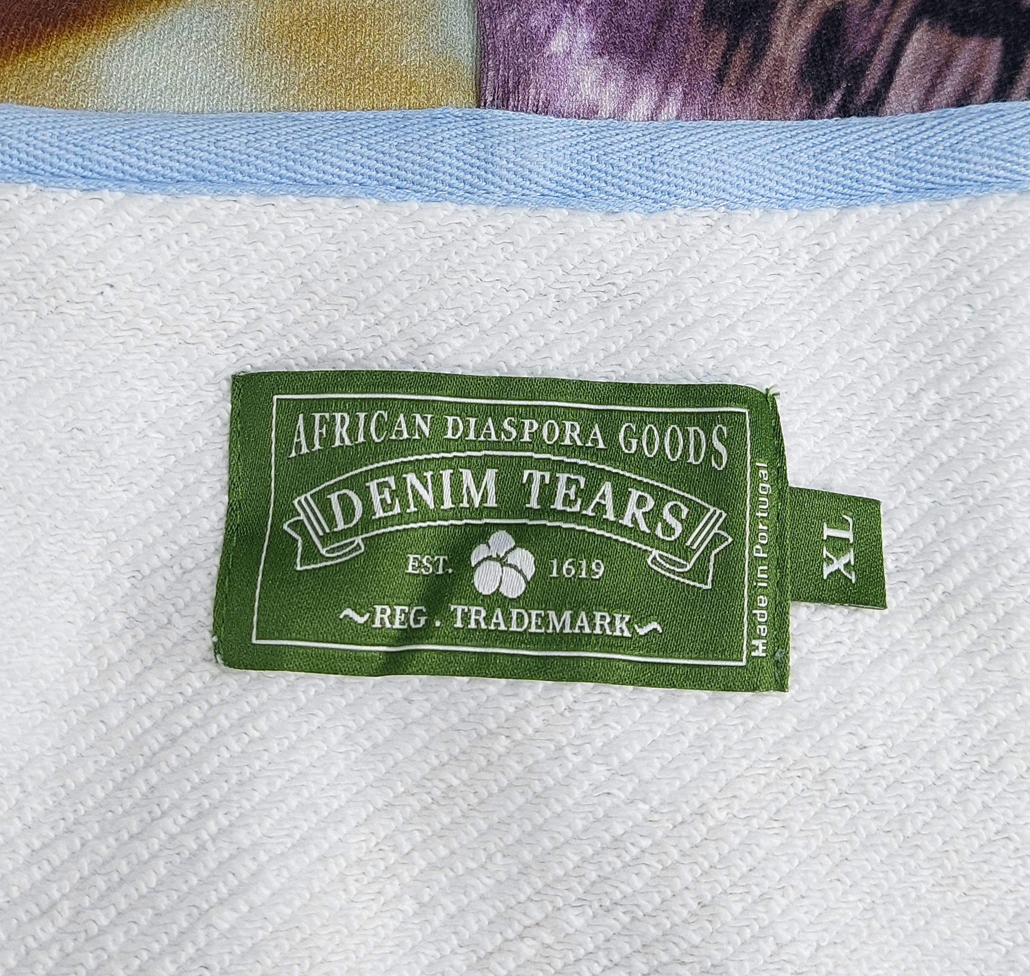 DENIM TEARS shell hoodie - baby blue XL Size US XL / EU 56 / 4 - 3 Thumbnail
