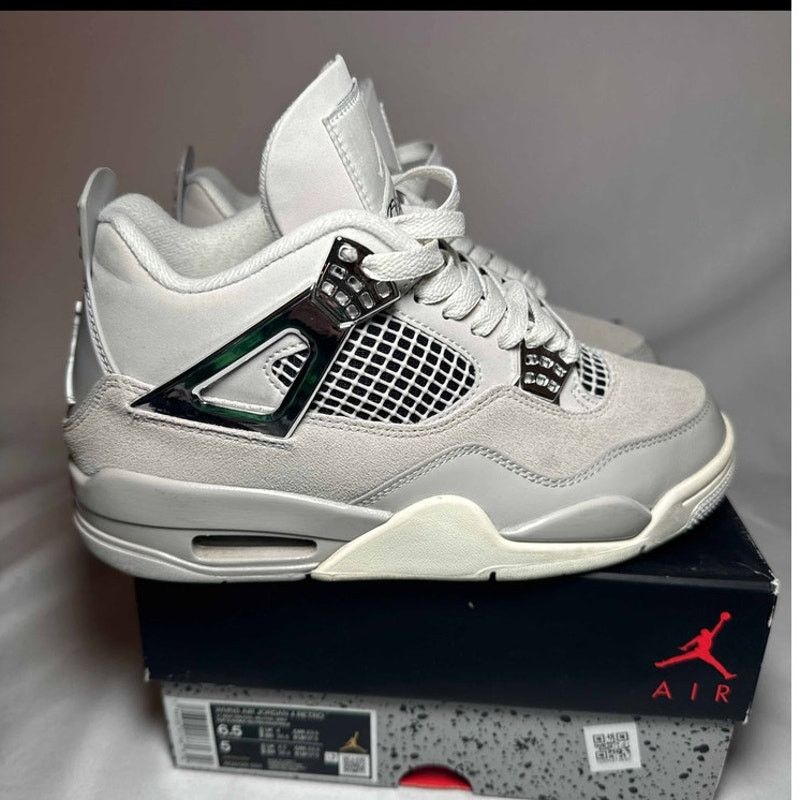 Jordan Brand × Nike Size 6.5 - Air Jordan 4 Retro Frozen Moments Women's Shoes Size US 6.5 / IT 36.5 - 1 Thumbnail