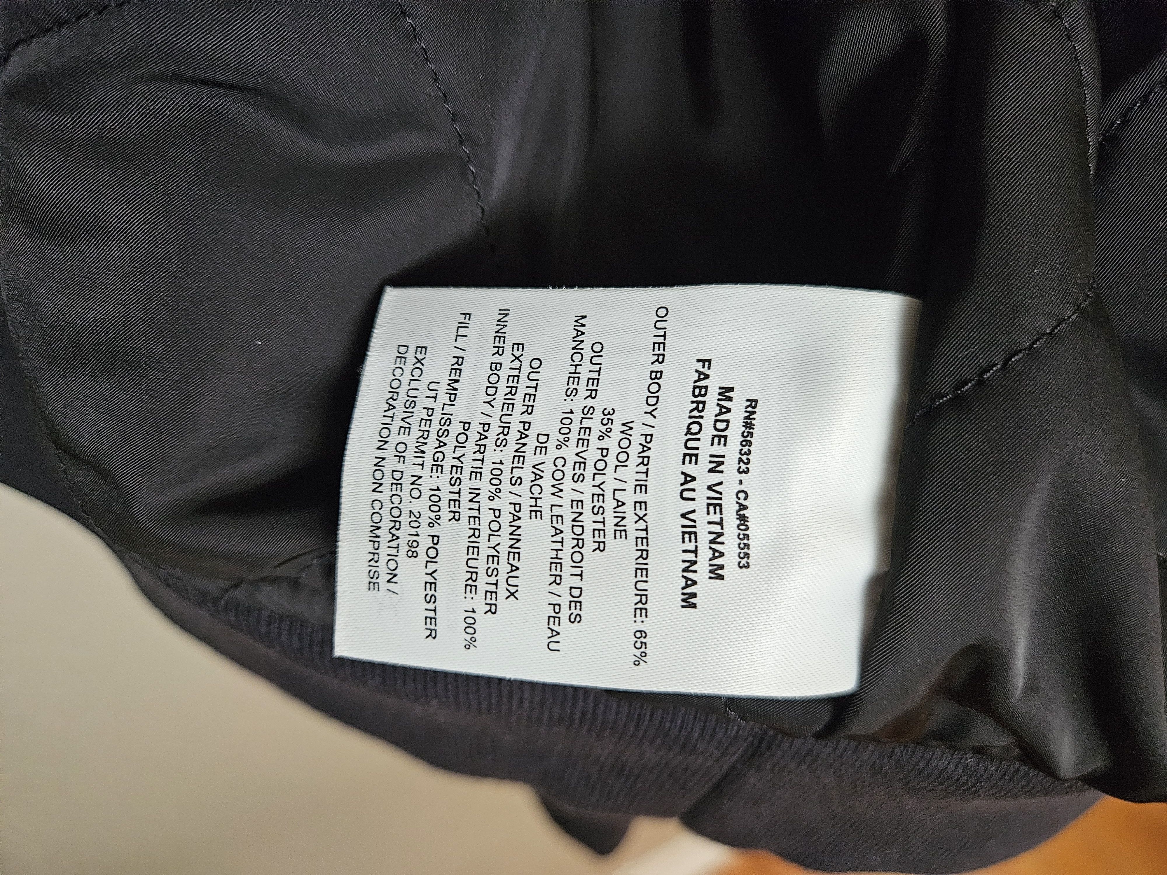 Nike Big Swoosh Leather Jacket Sample Size US L / EU 52-54 / 3 - 8 Thumbnail