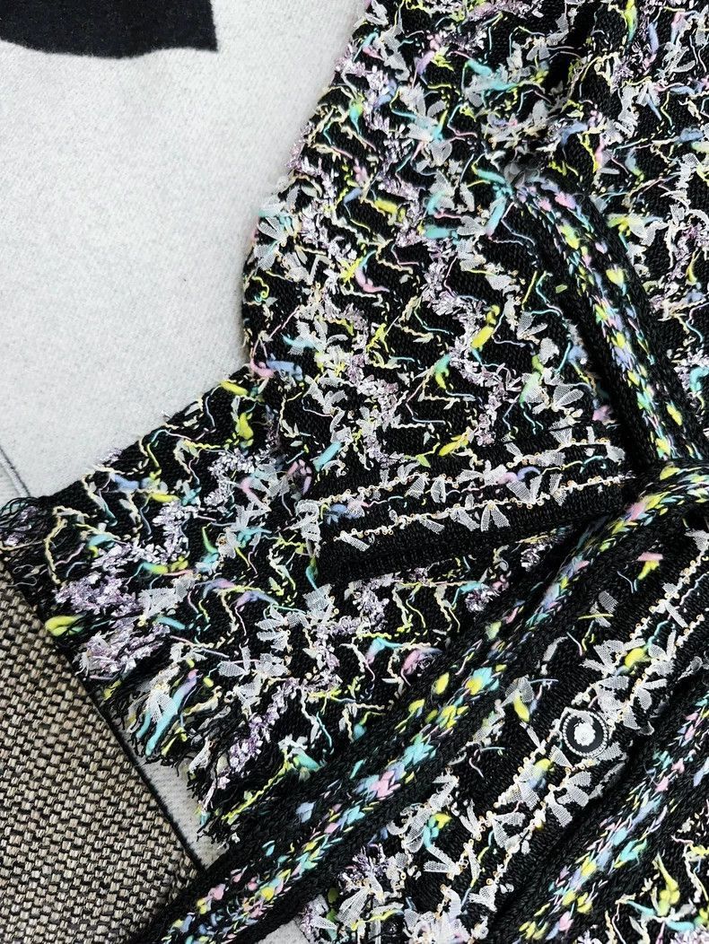 Chanel Chanel 22P Wave Pattern Fringe Knit Cardigan Size M / US 6-8 / IT 42-44 - 5 Thumbnail