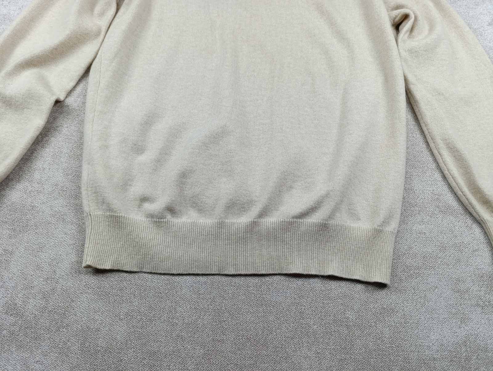 Brunello Cucinelli BRUNELLO CUCINELLI MEN'S EMBROIDERED CASHMERE SWEATER Size US M / EU 48-50 / 2 - 18 Thumbnail