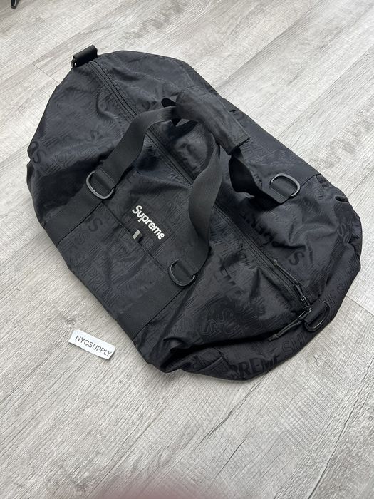 Supreme Duffle Bag 'Black' | Men's Size Onesize