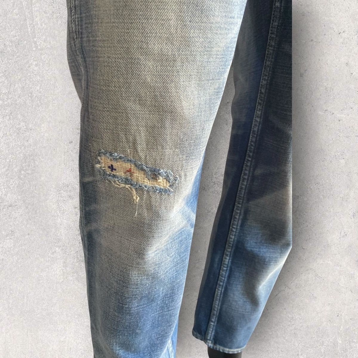 Visvim Visvim Social Sculpture 03D10 Damage Denim Size US 34 / EU 50 - 3 Thumbnail