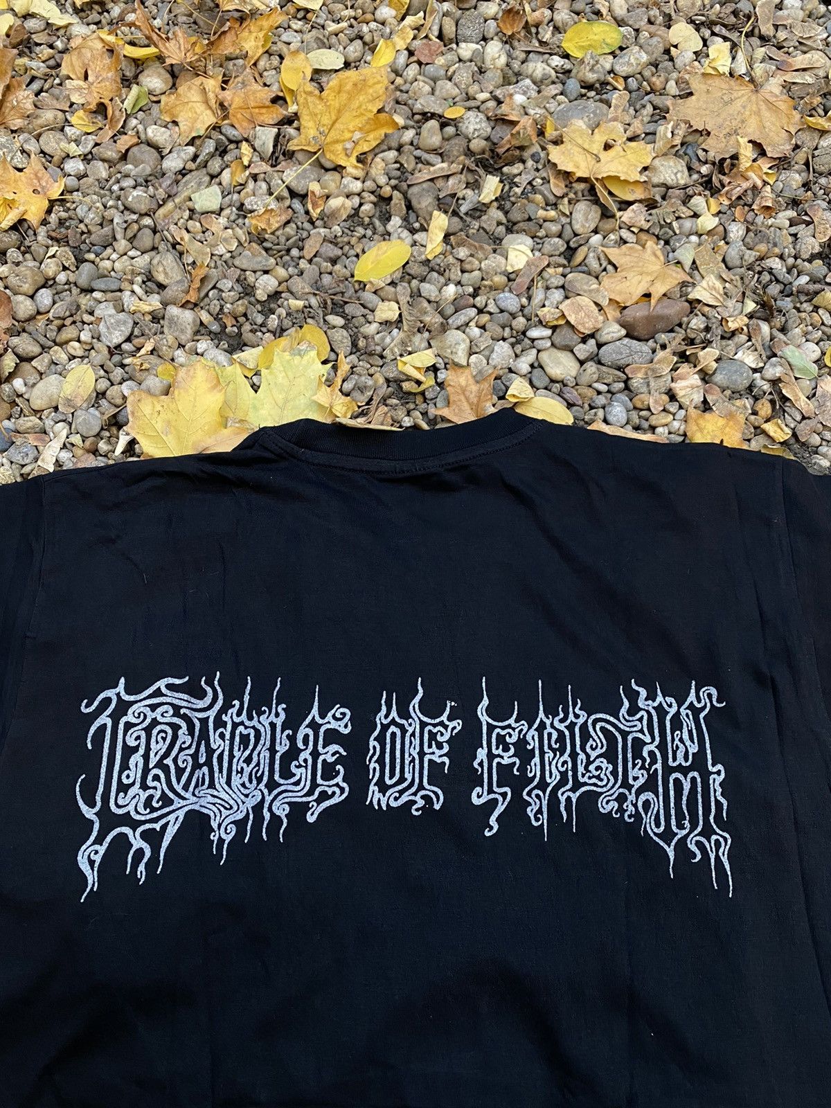 Band Tees × Vintage Vintage 90s Cradle Of Filth fog Kiss Tee Size US XL / EU 56 / 4 - 5 Thumbnail