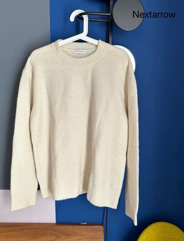 Dries Van Noten Dries van noten White cashmere sweater 2412-Nextarrow Size US S / EU 44-46 / 1 - 1 Thumbnail