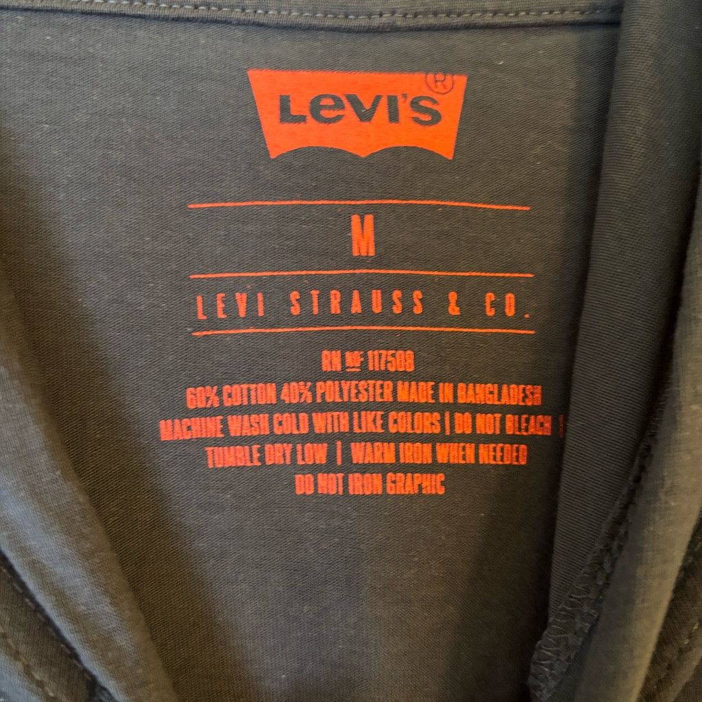 Levi's Vintage Mens Levis LS hooded shirt Size US M / EU 48-50 / 2 - 5 Thumbnail