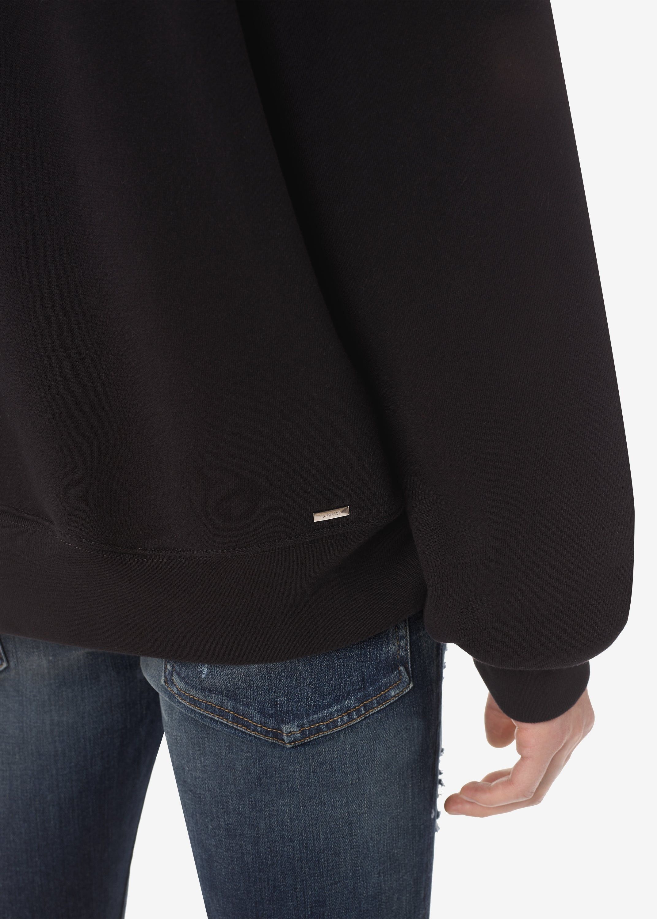 Amiri o1w1db11224 Core Logo Sweatshirt in Black Size US L / EU 52-54 / 3 - 7 Thumbnail