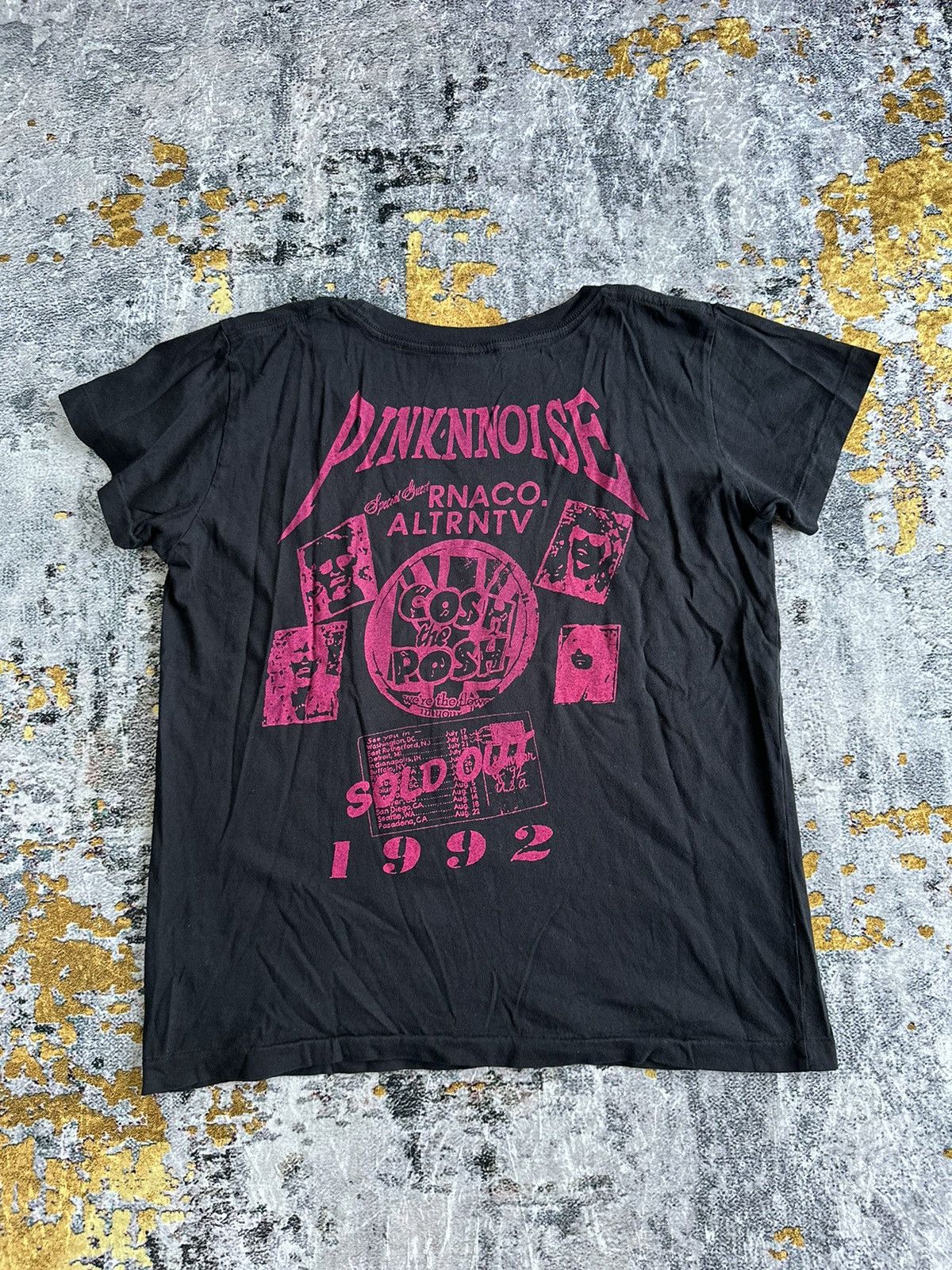 Hysteric Glamour PINKN NOISE INCORPORATION BANDCAMP TSHIRT Size US M / EU 48-50 / 2 - 3 Thumbnail