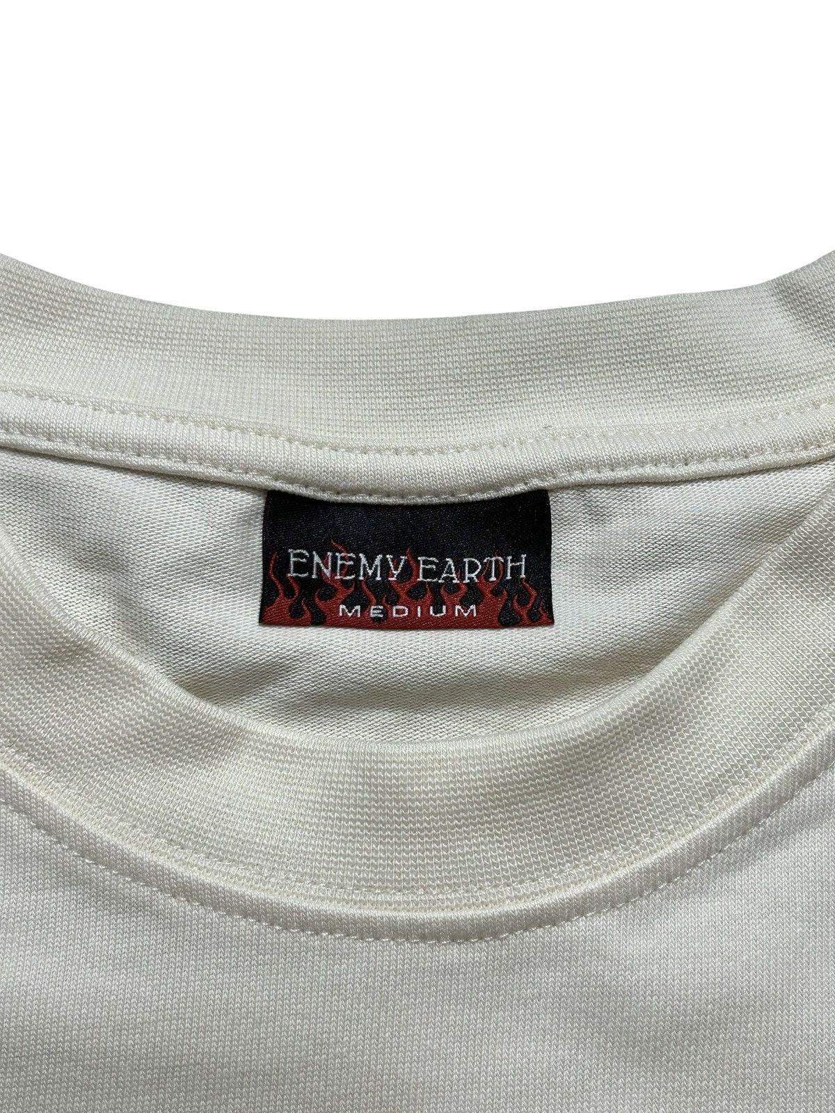 Japanese Brand × Supreme Enemy Earth T-Shirt Rare Y2K Graphic Streetwear Designer Tee Size US M / EU 48-50 / 2 - 6 Thumbnail