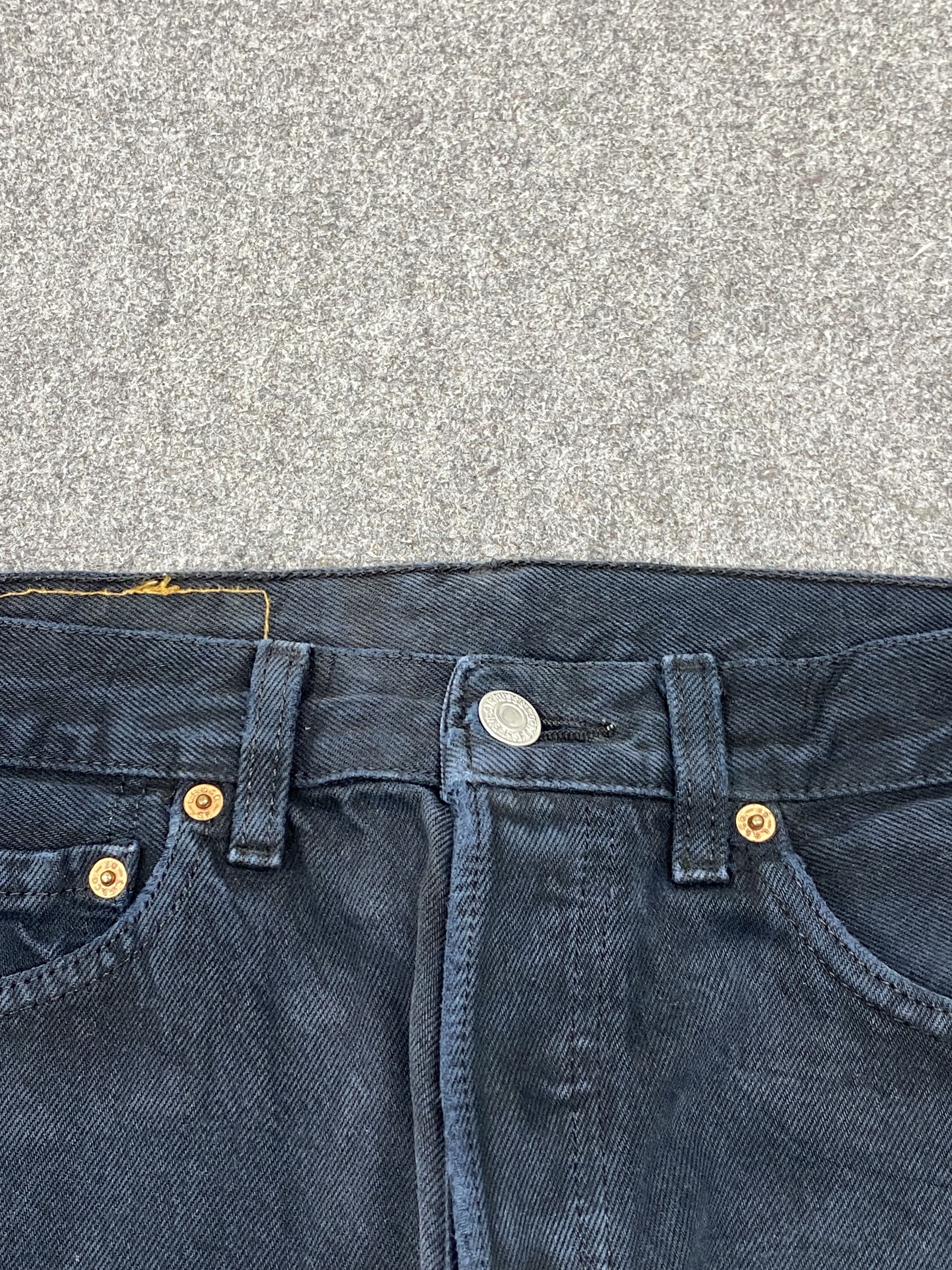 Levi's Vintage Levis 501 Super Black Rusty Jeans DP2757 Size US 28 / EU 44 - 8 Thumbnail