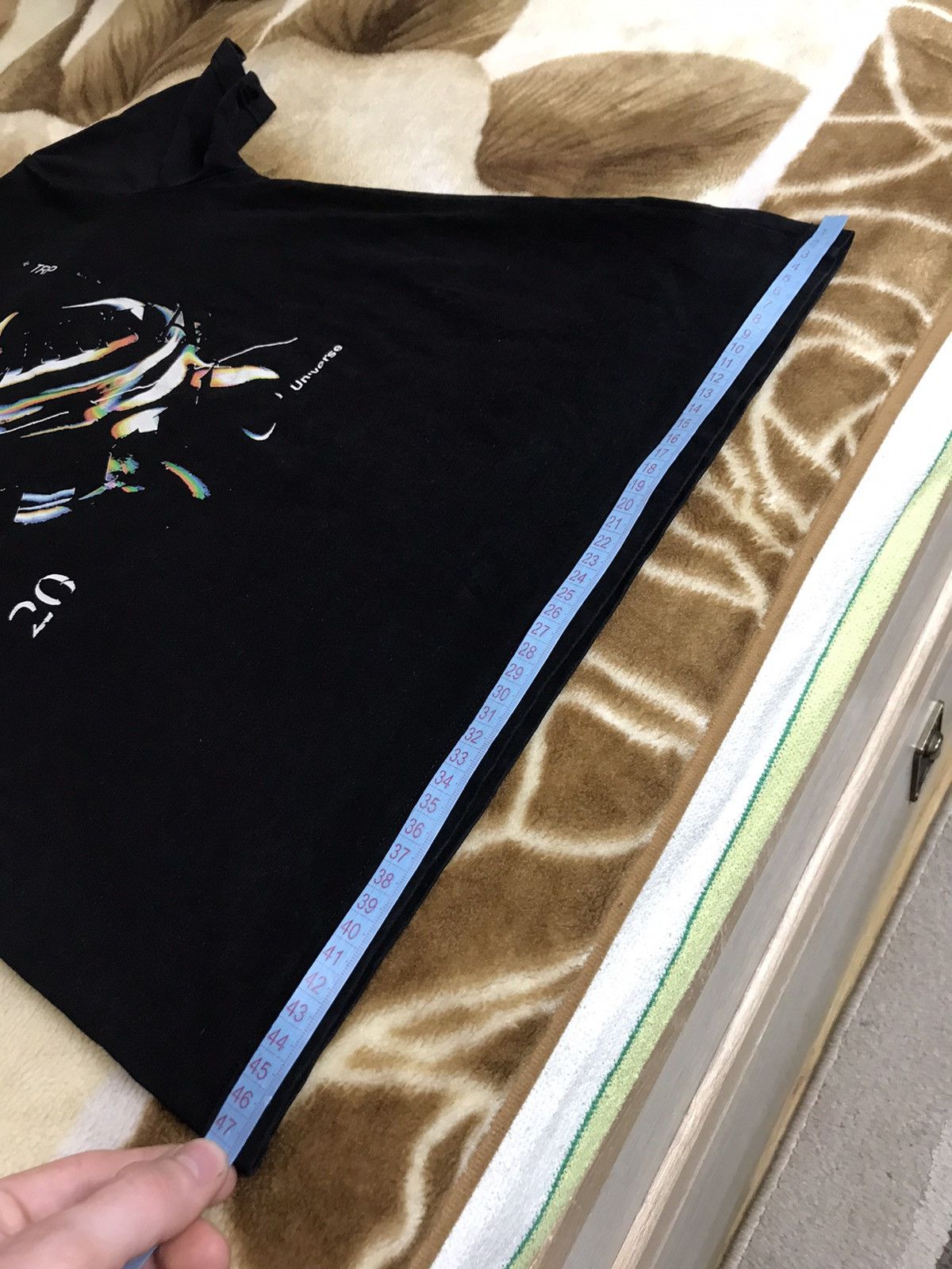 Vintage 🔥 Trapstar Universe Graphic T Shirt Black Print Size US S / EU 44-46 / 1 - 12 Thumbnail