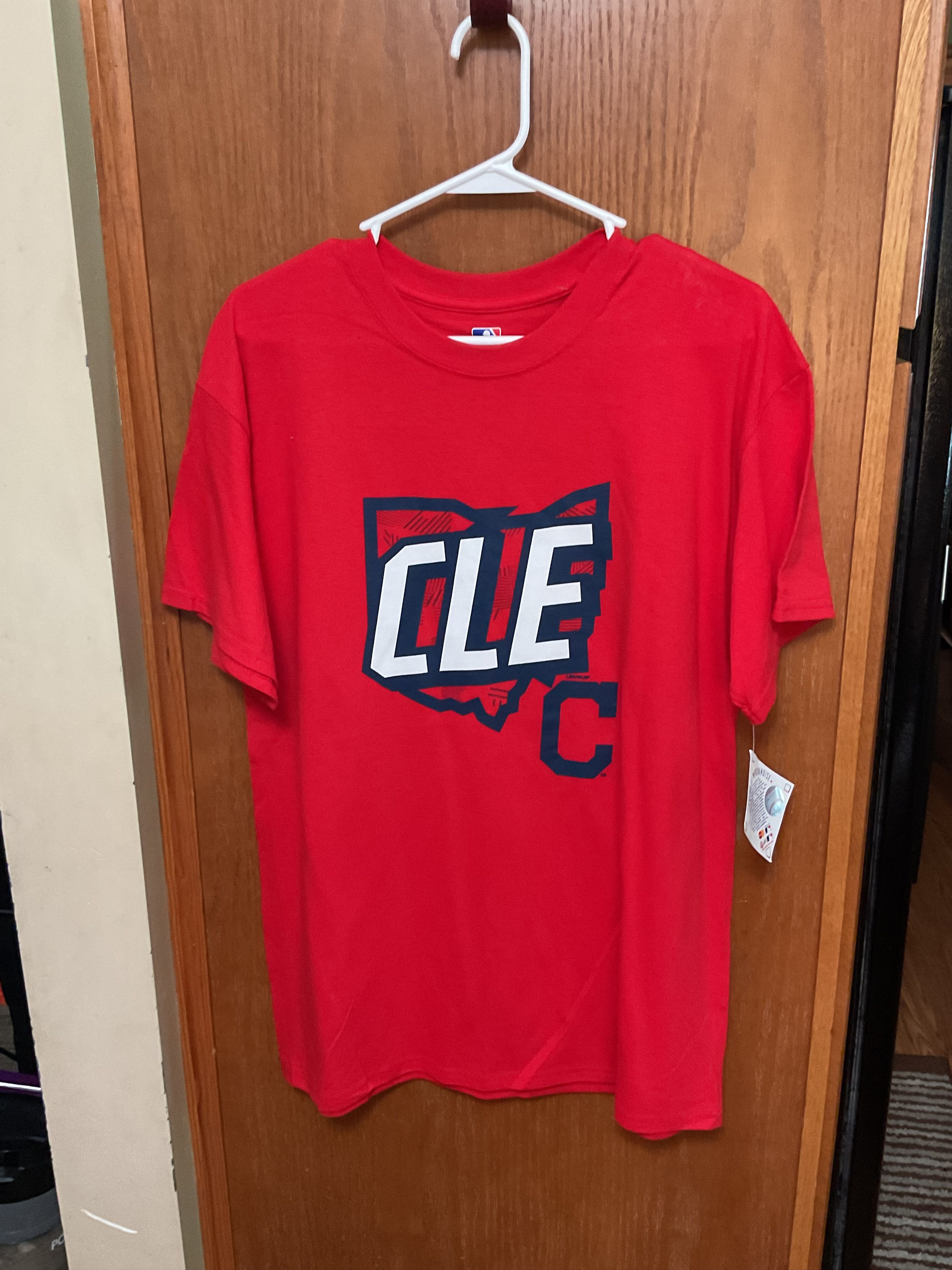 MLB × Majestic Cleveland Guardians “CLE” Tshirt Size US L / EU 52-54 / 3 - 1 Thumbnail
