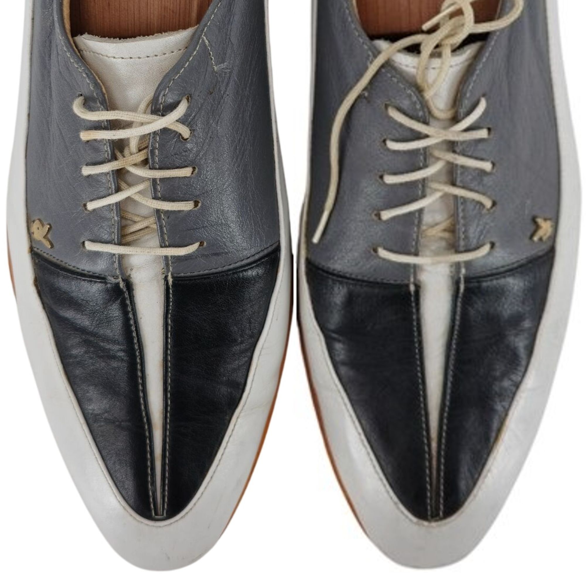 Florsheim Vintage Florsheim Custom Playboy Bunny Dress Shoes Mens Leat Size US 11 / EU 44 - 13 Thumbnail