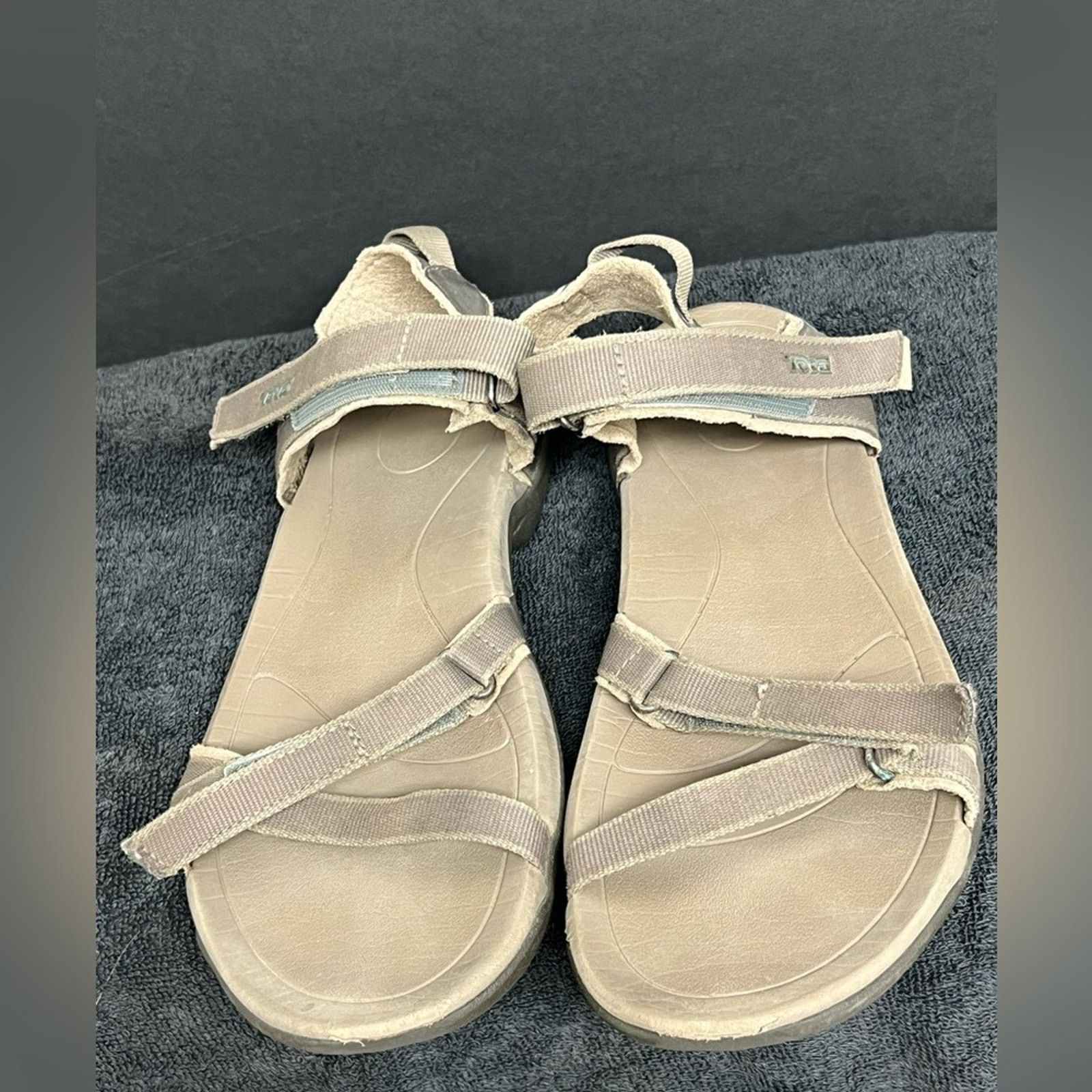 Teva Teva Sandals Women’s 8 Verra Strappy Bungee Cord Trail Water Size US 8 / IT 38 - 1 Thumbnail