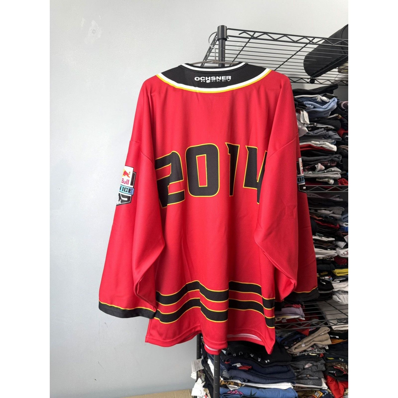 Red Bull Rare! Vintage 2014 Red Bull Bauer Hockey Jersey Monster Size US L / EU 52-54 / 3 - 2 Thumbnail