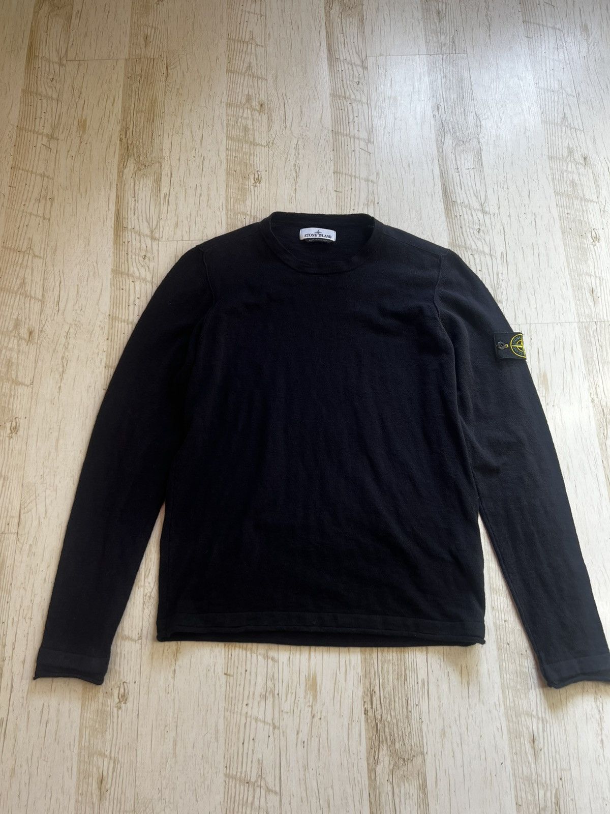 Stone Island Stone Island Black Knit Pullover Sweater Size S Size US S / EU 44-46 / 1 - 6 Thumbnail