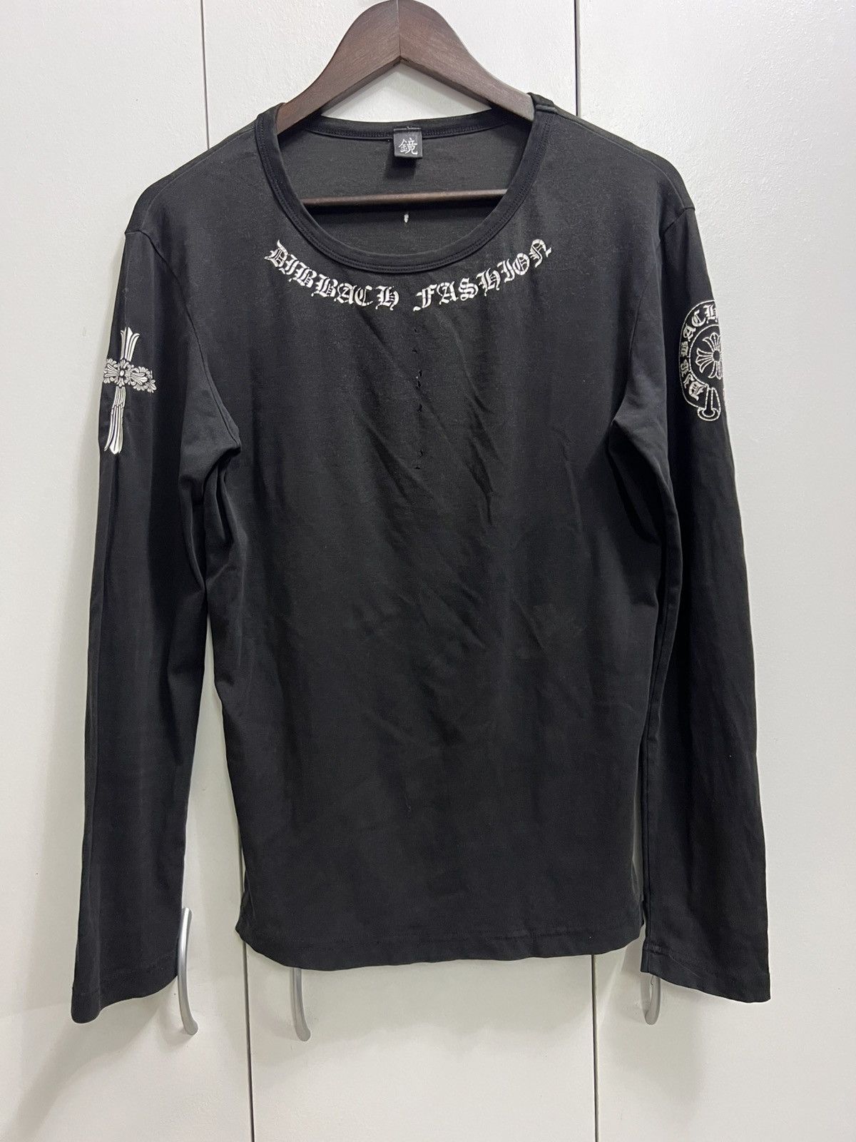 If Six Was Nine Black Graphic Fashion Style Cross CH Logo Size S / US 4 / IT 40 - 1 Thumbnail