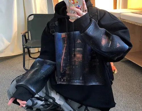 VIBE Skyscraper Skyline Graphic Hoodie Size US M / EU 48-50 / 2 - 6 Thumbnail