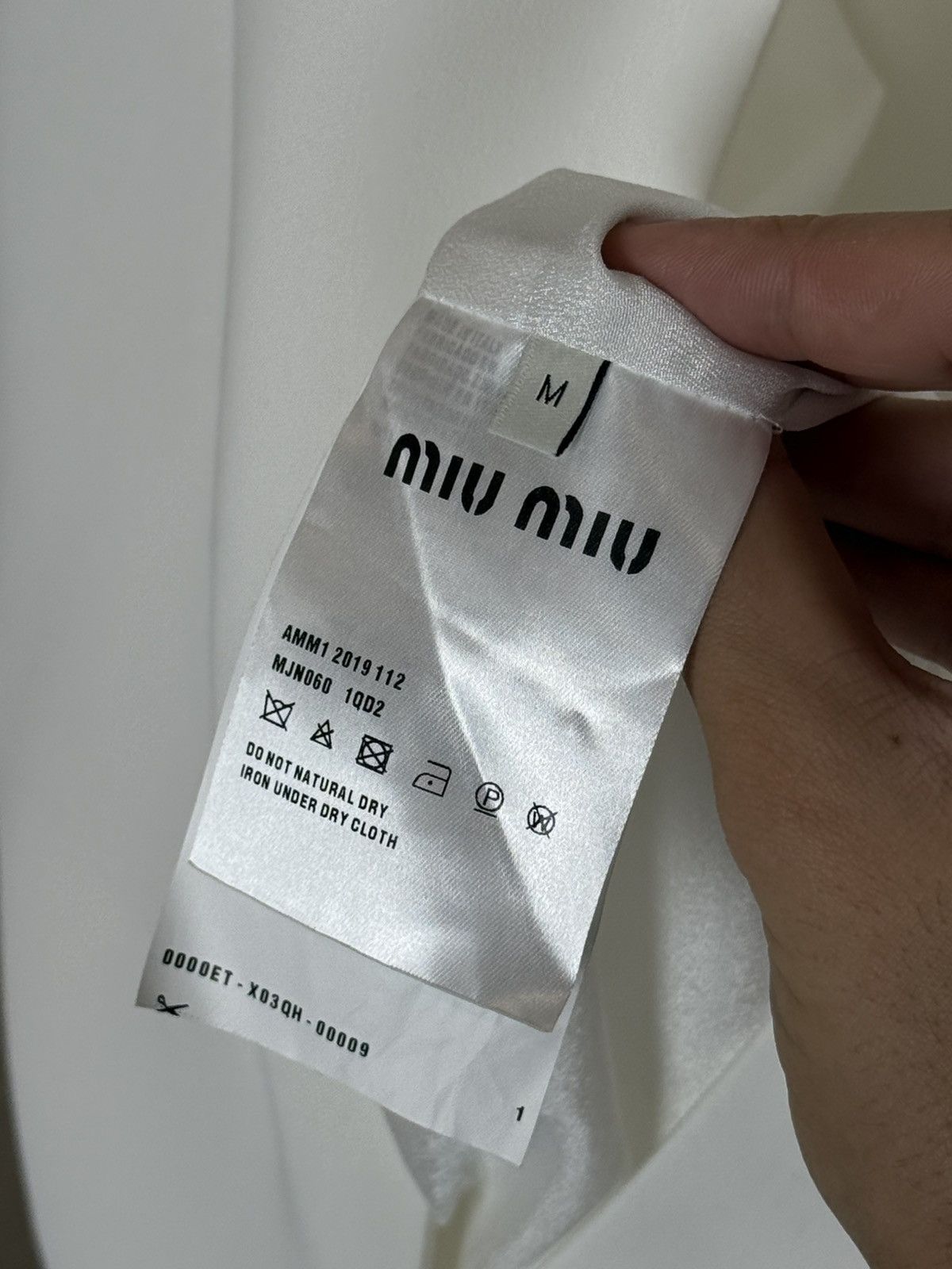 Miu Miu Miu Miu White Mini Dress Crystal Embellished Collar Cuffs Size M / US 6-8 / IT 42-44 - 21 Thumbnail