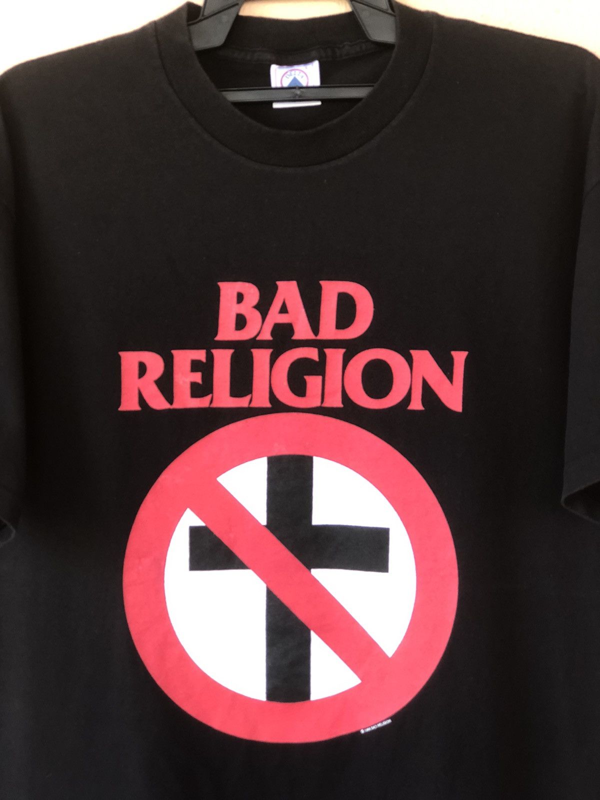 Band Tees × Vintage Vintage 90s BAD RELIGION Punk Rock Band Tee Size US L / EU 52-54 / 3 - 2 Thumbnail