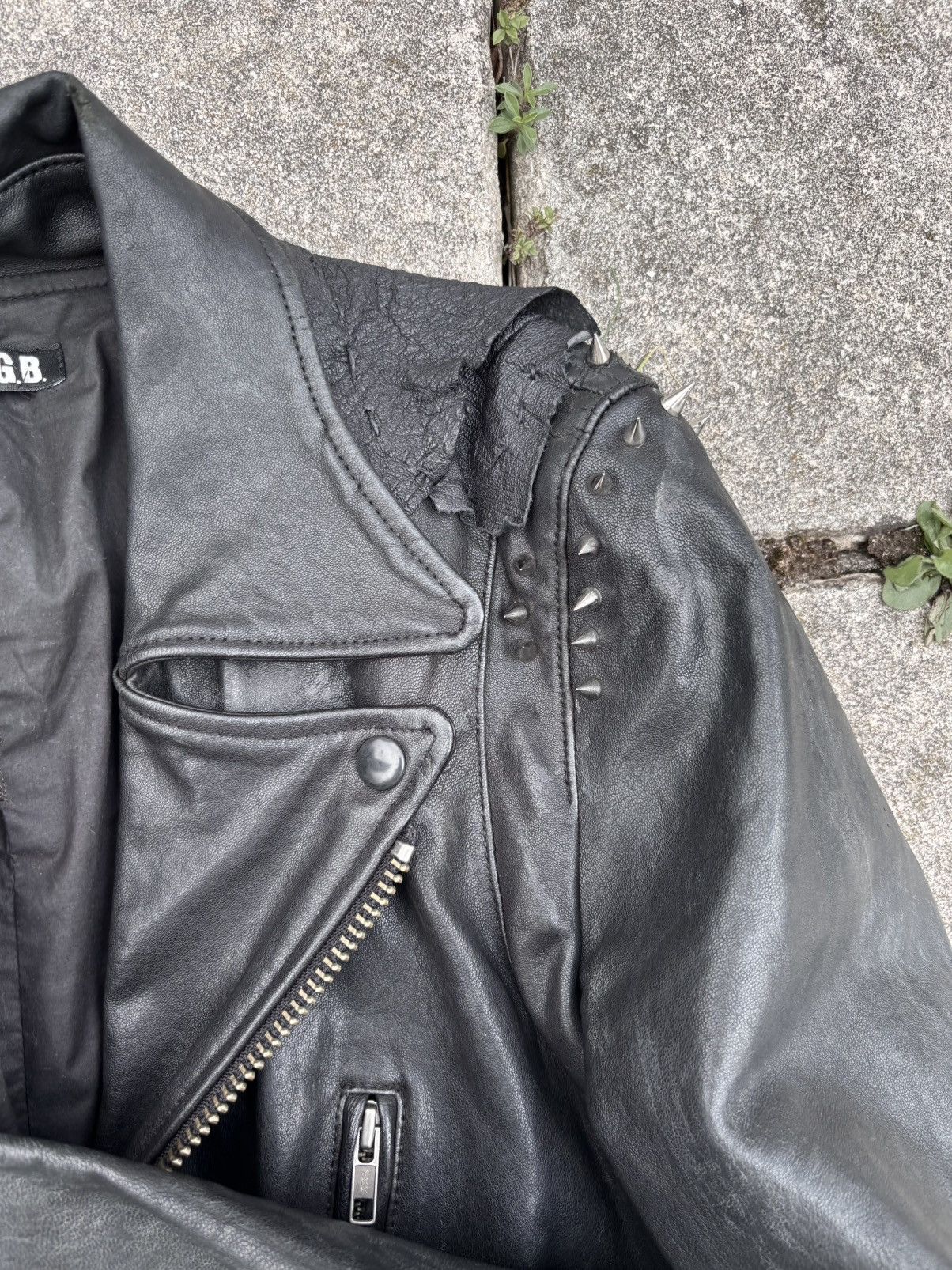 Le Grande Bleu (L.G.B.) LGB punk crust jacket size 2 Size US M / EU 48-50 / 2 - 3 Thumbnail