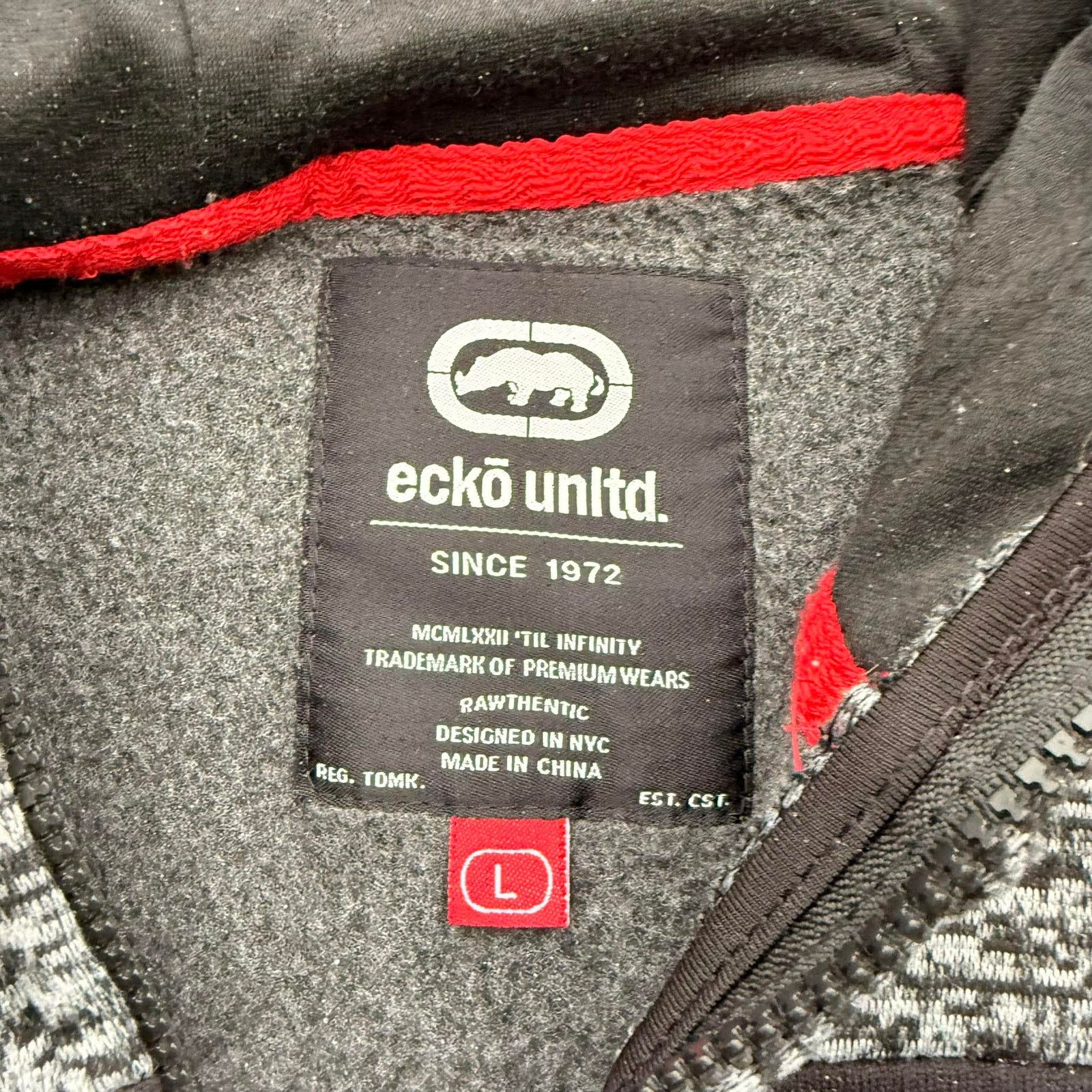 Ecko Unltd. Vintage Ecko Unltd. Full Zip Hoodie Large Size US L / EU 52-54 / 3 - 7 Thumbnail