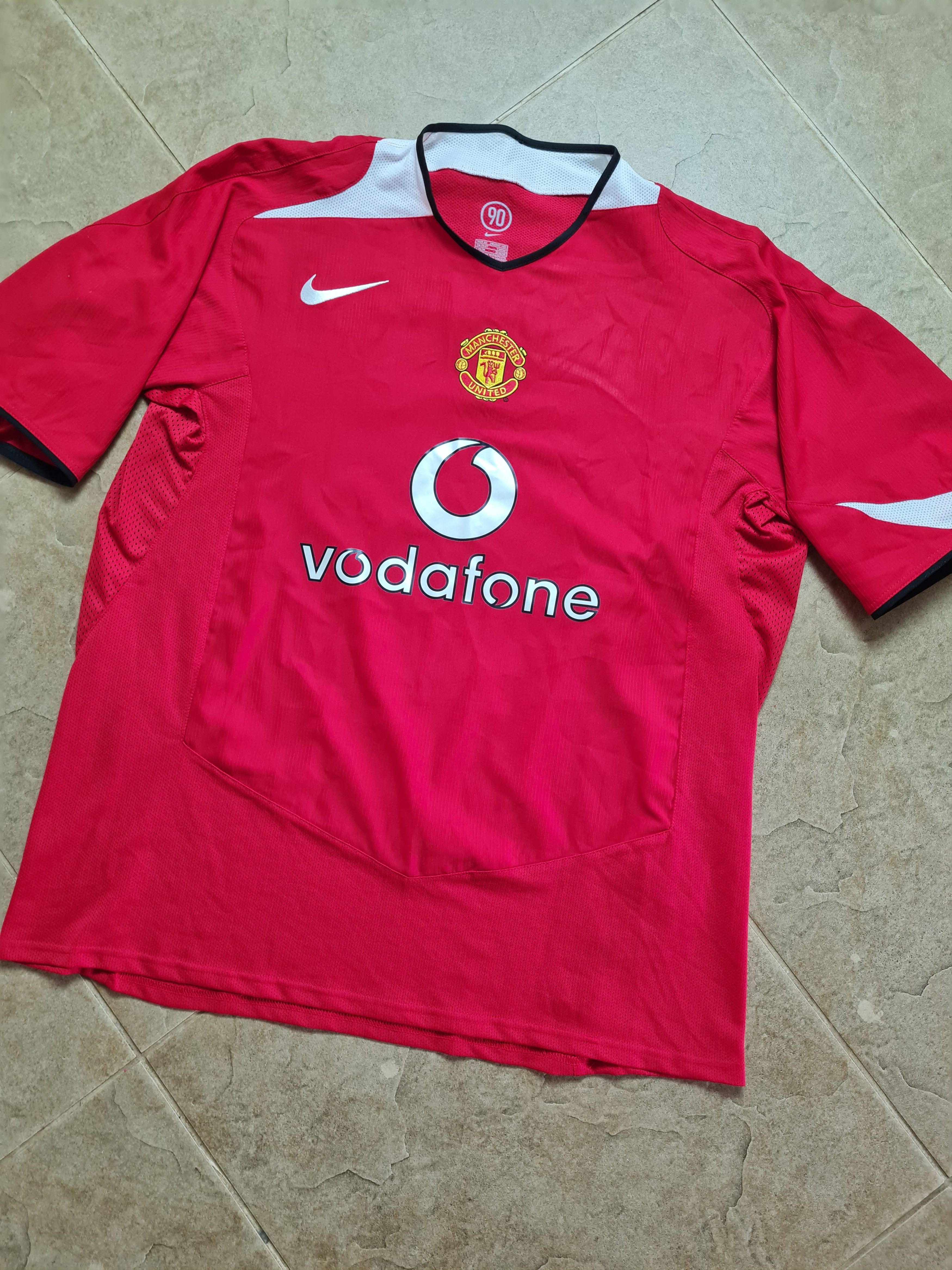 Nike Manchester United Home 2004 - 2006 Nike XL Shirt #20 Clark Size US XL / EU 56 / 4 - 6 Thumbnail