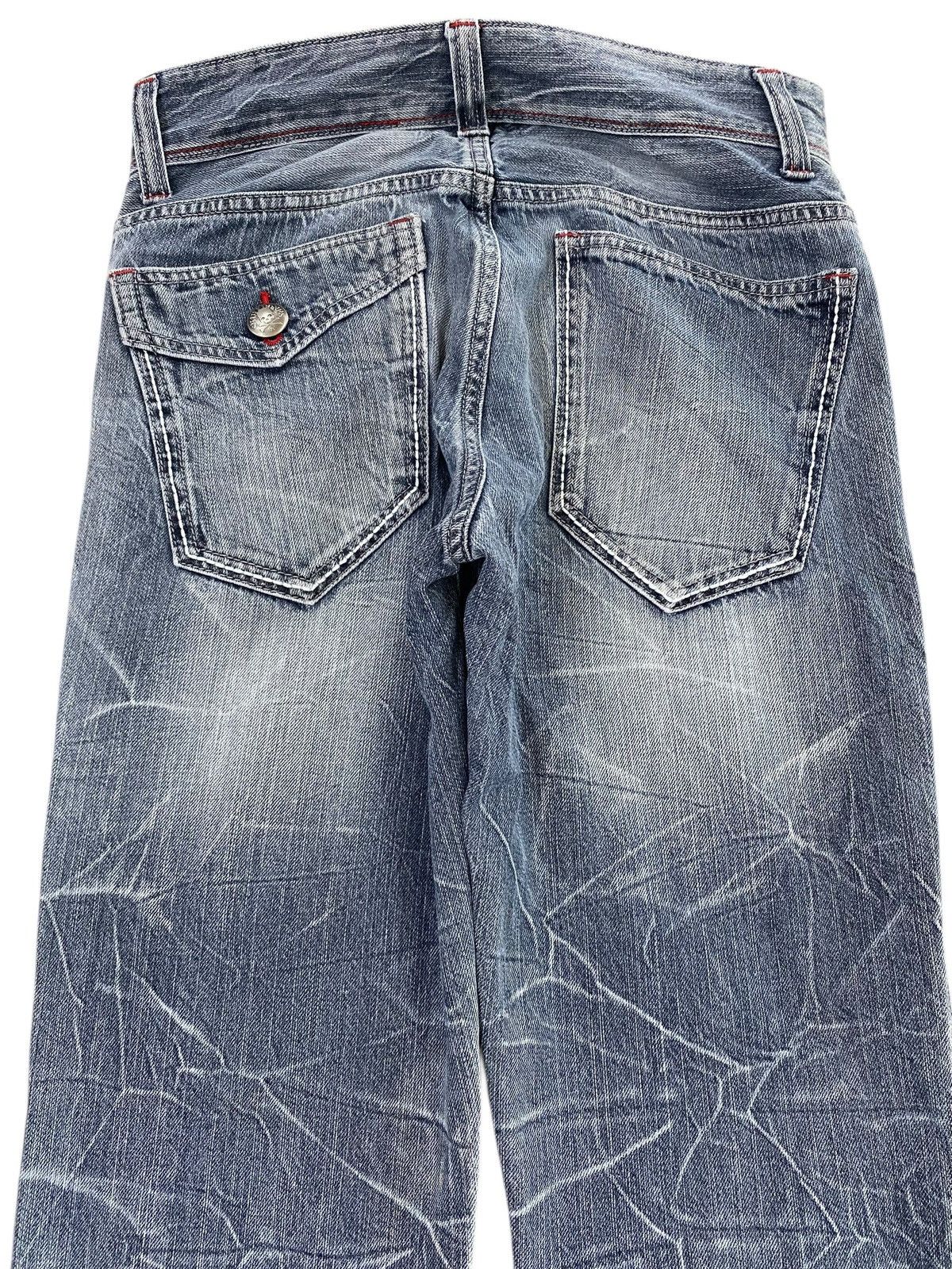 Other Jack Serika Brand Thunder Wash Style Distressed Jeans Size US 28 / EU 44 - 4 Thumbnail