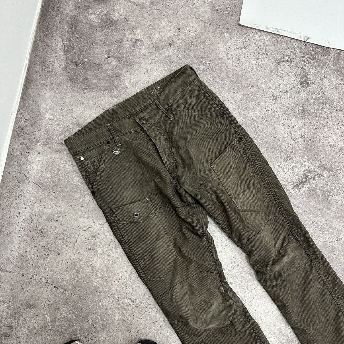 G-Star Vintage 00s GStar Raw washed Cargo pants japanese y2k og Size US 33 - 7 Thumbnail