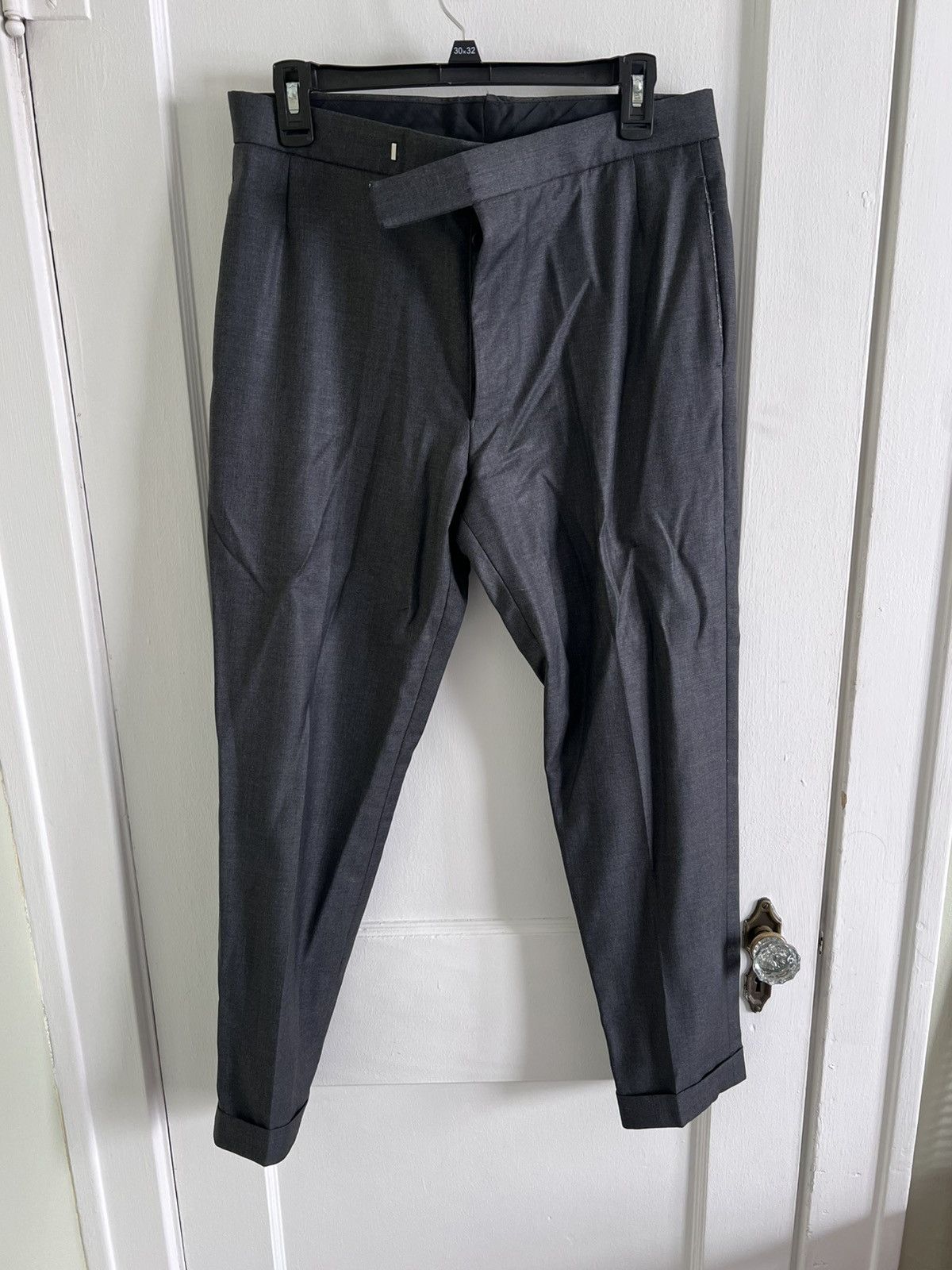 Thom Browne Gray Thom Browne Pants Size 38R - 1 Thumbnail