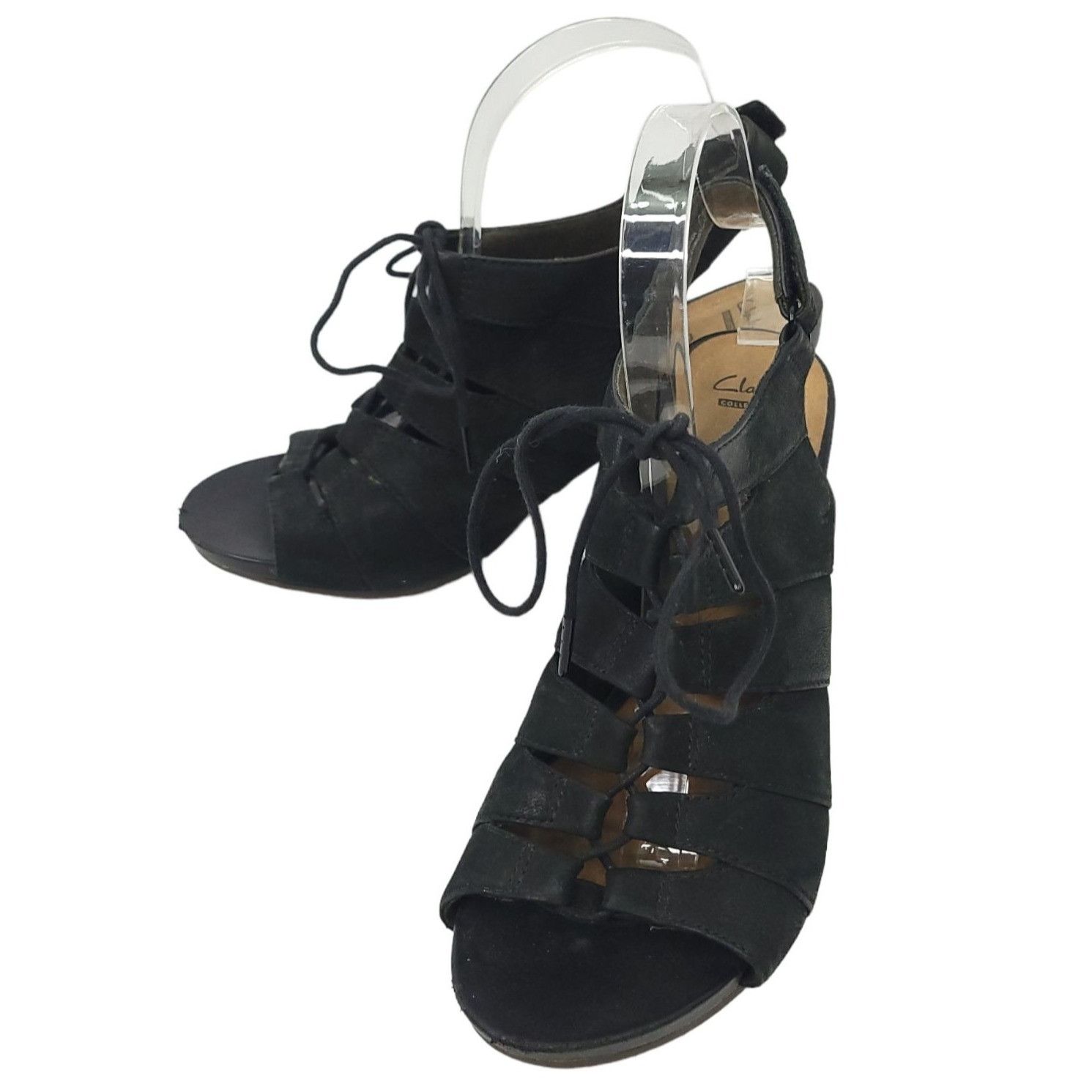 Clarks Clarks Banoy Waneta Sandals Womens 8.5 M Lace Up Gladiator B Size US 8.5 / IT 38.5 - 1 Thumbnail