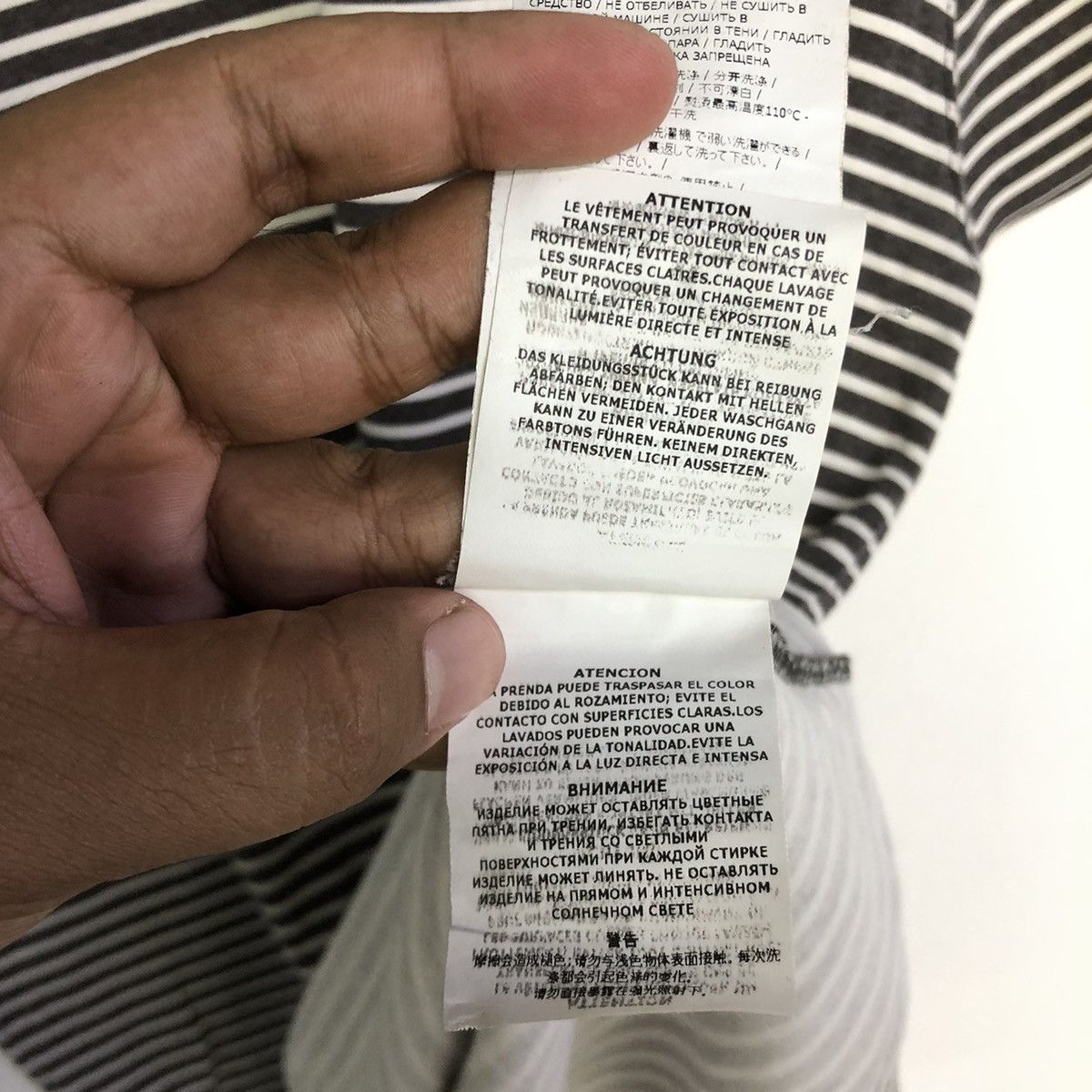 Stone Island Stone Island Marina Stripe Tshirt Size US M / EU 48-50 / 2 - 10 Thumbnail