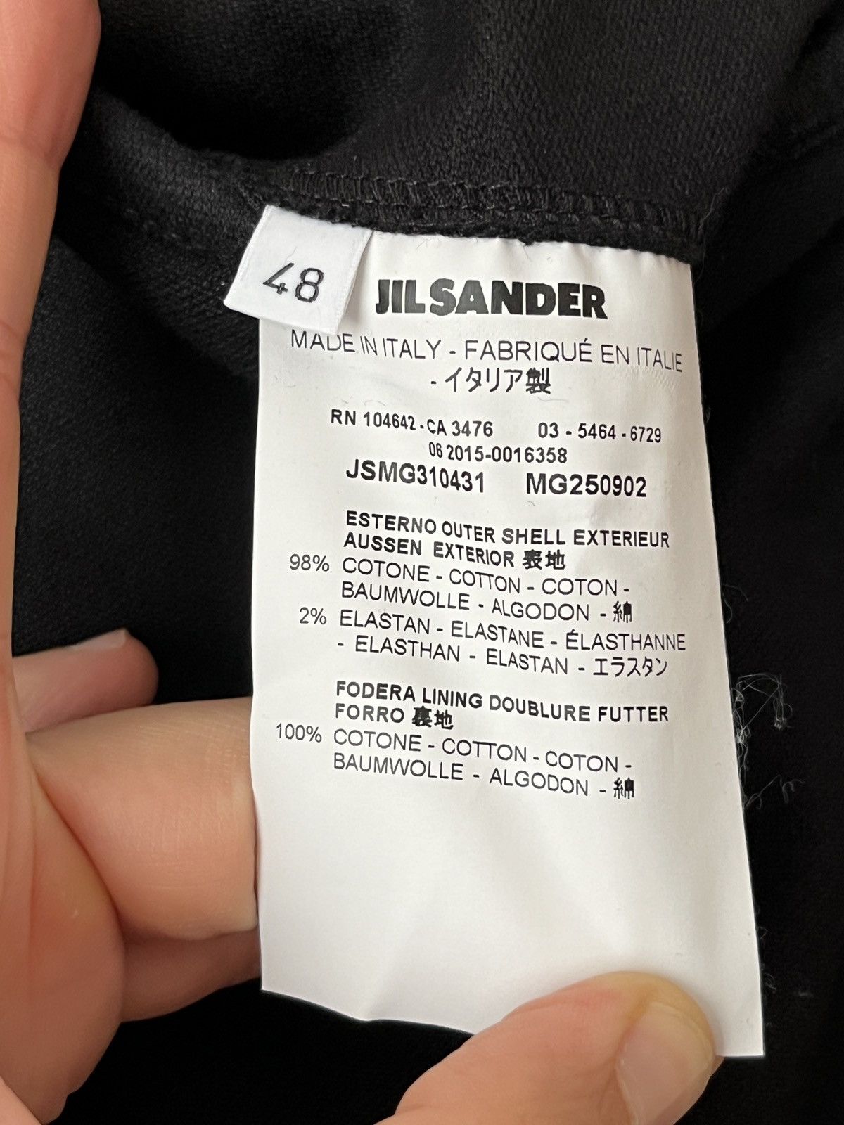 Jil Sander Jil Sander Moleskin Heavy Cotton Wide Legs Pants Size US 34 / EU 50 - 7 Thumbnail
