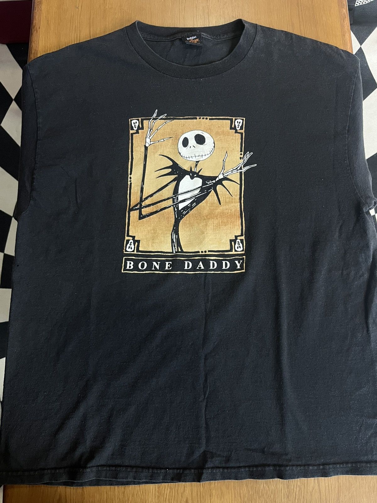 Warner Bros Vintage The Night Mare Before Christmas Bone Daddy 00’s Tee Size US XL / EU 56 / 4 - 3 Thumbnail