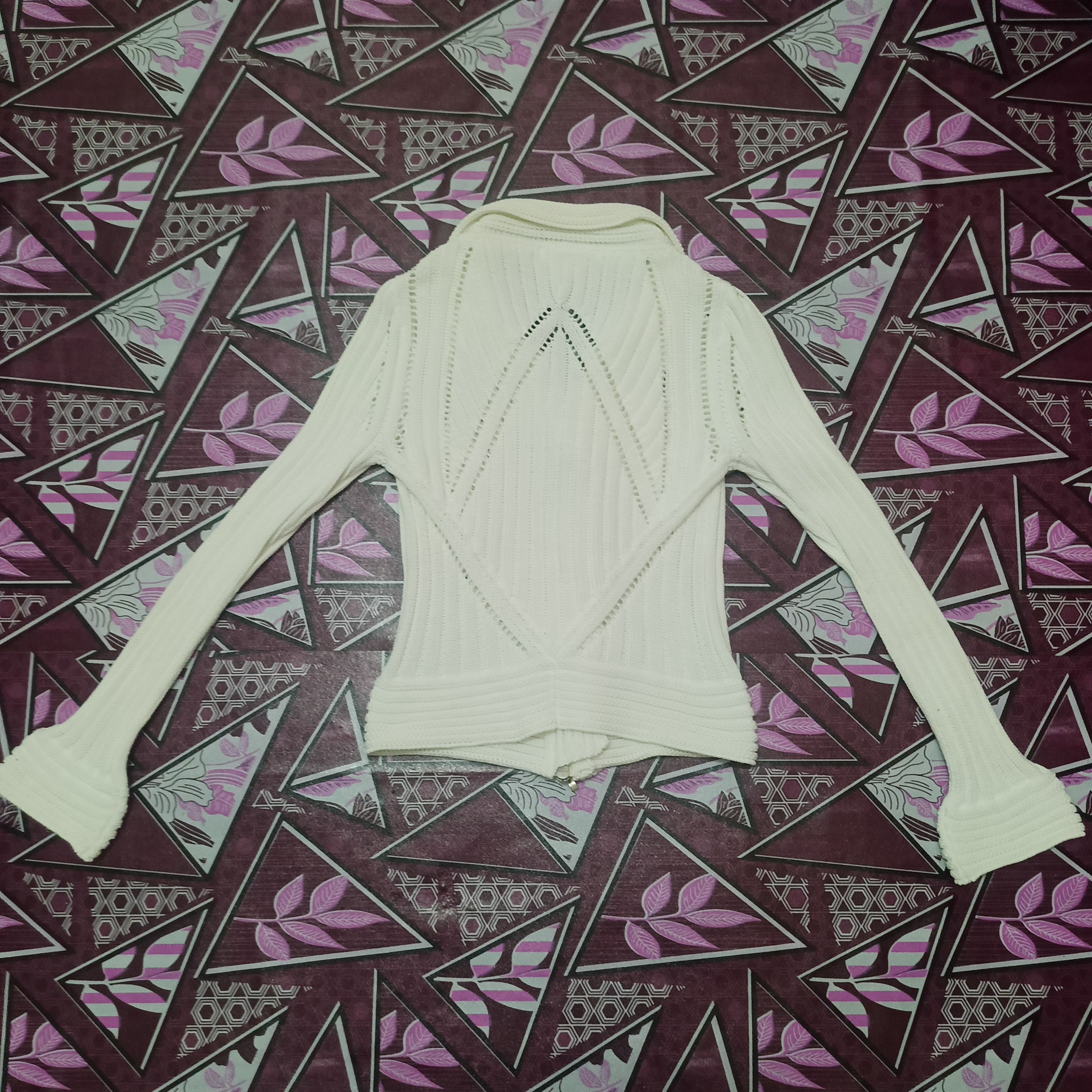 If Six Was Nine Rare Design Hiroko Koshino Mesh Jacket zipper Size XS / US 0-2 / IT 36-38 - 9 Thumbnail