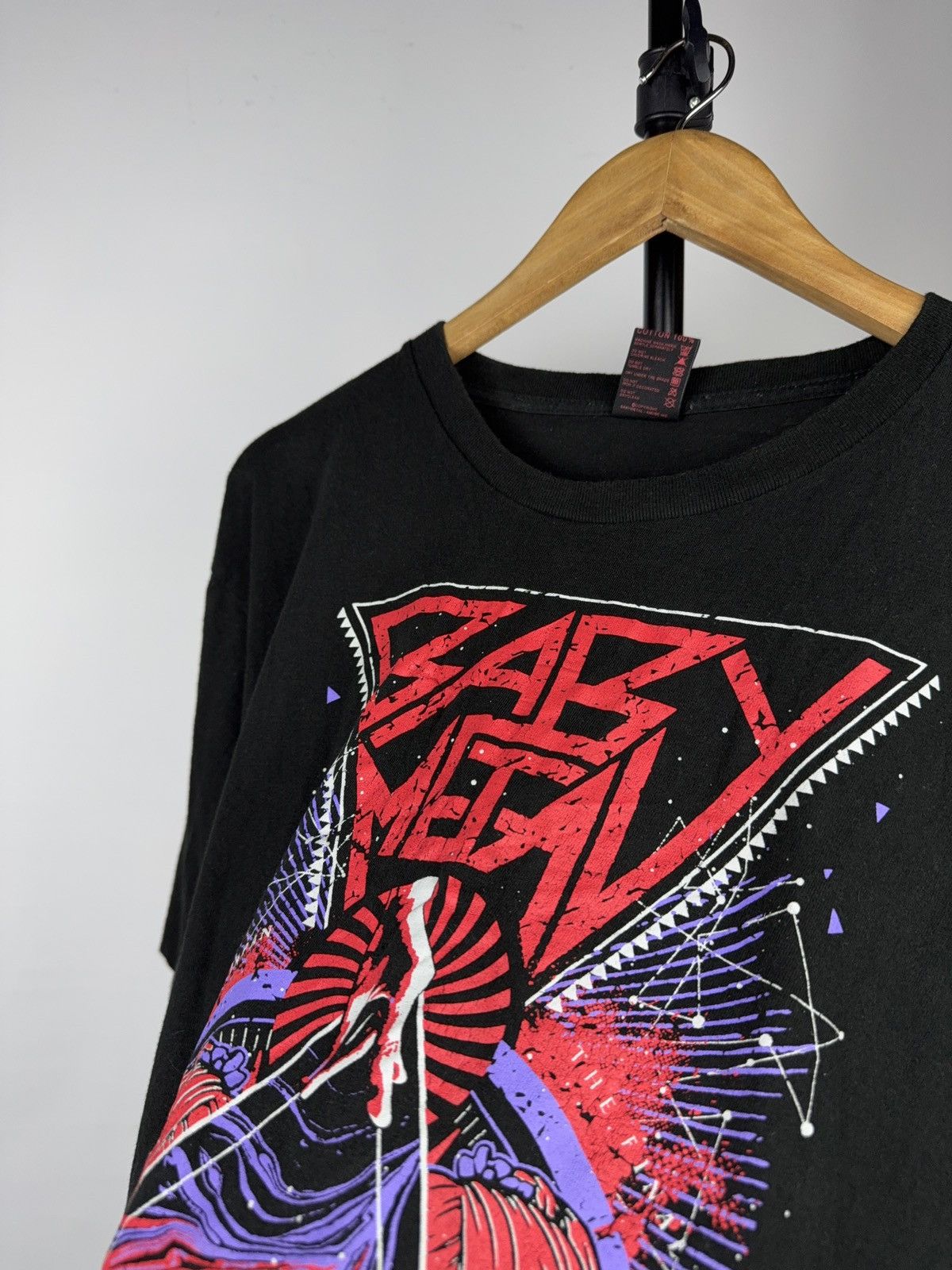 Band Tees Babymetal World Tour 2015 Japan Yokohama T Shirt Size US XL / EU 56 / 4 - 7 Thumbnail