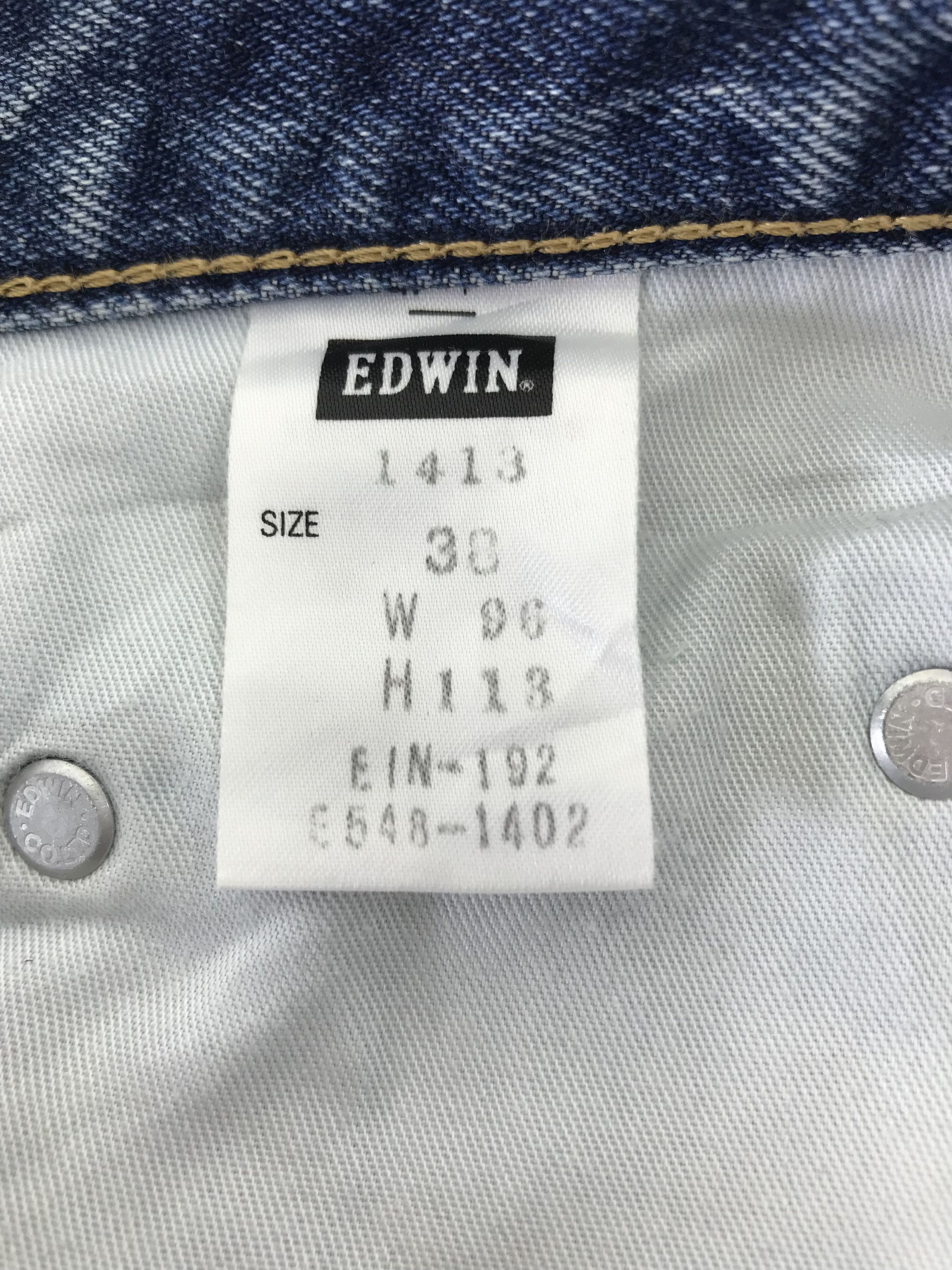 Edwin Vintage Edwin 407 Distressed Jeans Size US 38 / EU 54 - 11 Thumbnail
