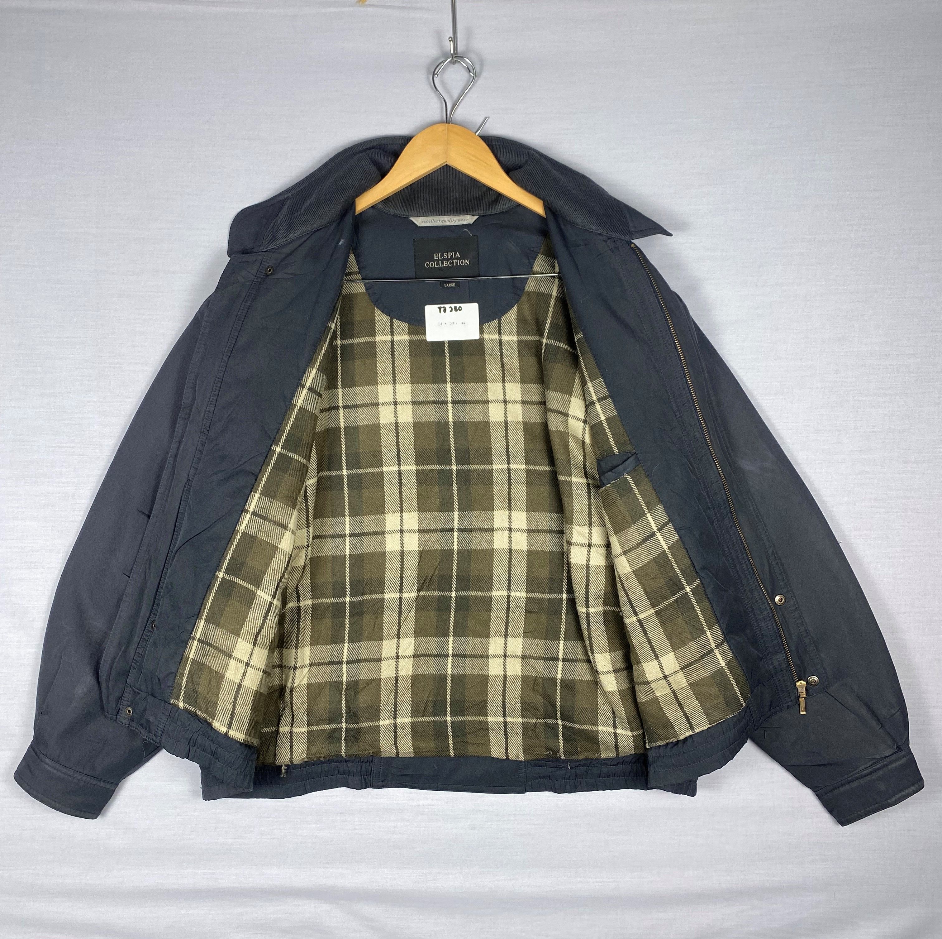Japanese Brand Vintage ELSPIA Zip Up Light Jacket Size US L / EU 52-54 / 3 - 4 Thumbnail