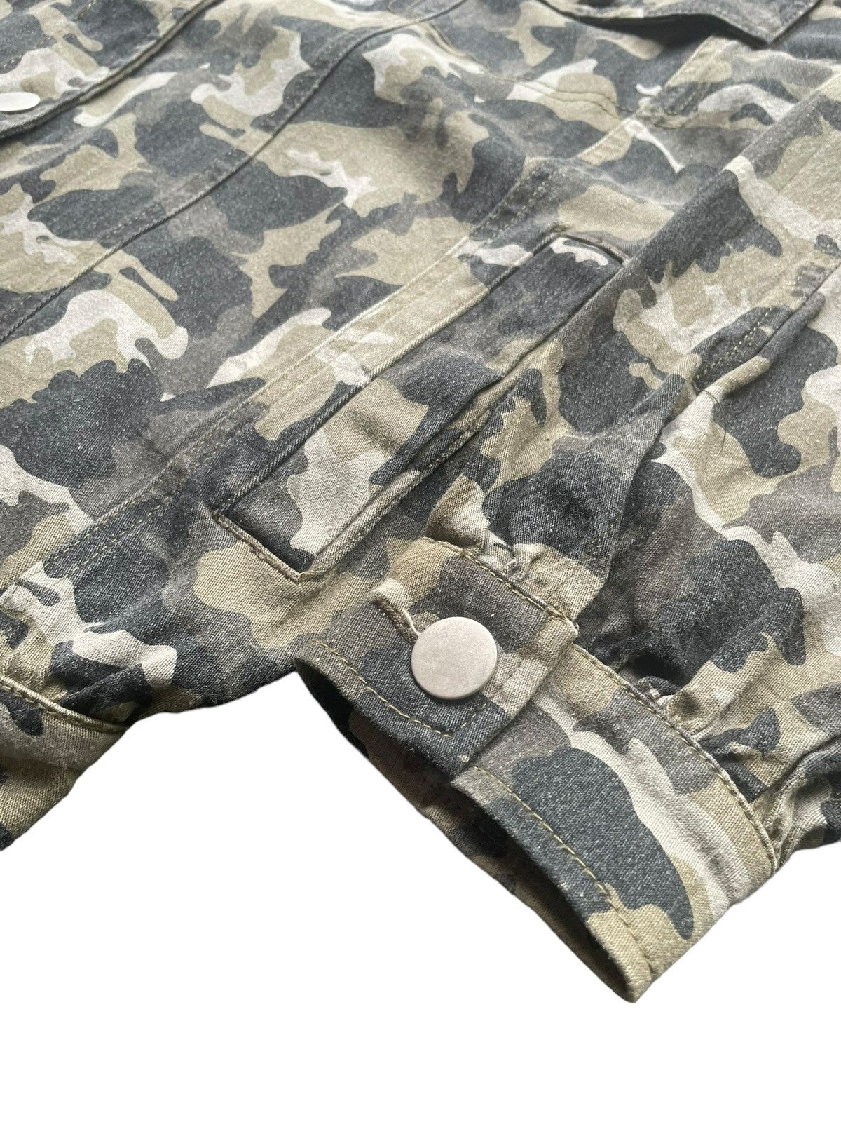 Japanese Brand Envym Camouflage Jacket Size L / US 10 / IT 46 - 4 Thumbnail