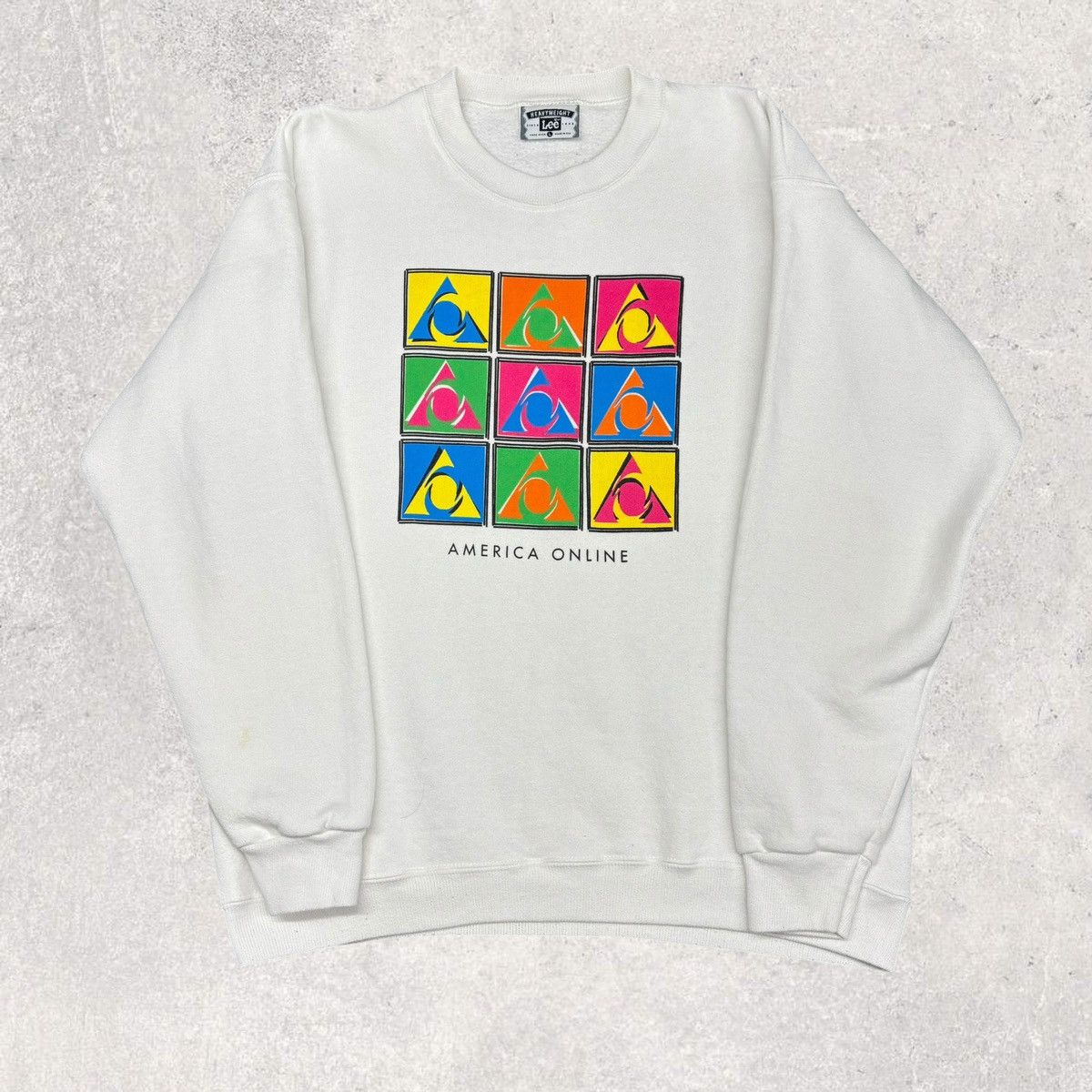 Vintage Vintage AOL Sweatshirt Size US L / EU 52-54 / 3 - 1 Thumbnail