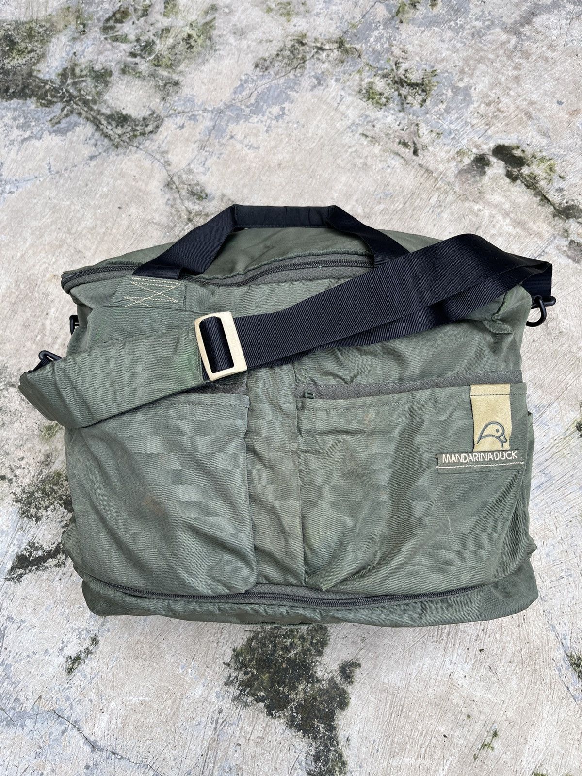 Japanese Brand 🔥MILITARY-TRAVEL BAG-MANDARINA DUCK🔥 Size ONE SIZE - 1 Thumbnail