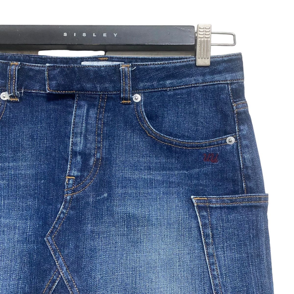 Undercover Japanese Brand Uniqlo Undercover Mini Skirt Denim Size 29" - 4 Thumbnail