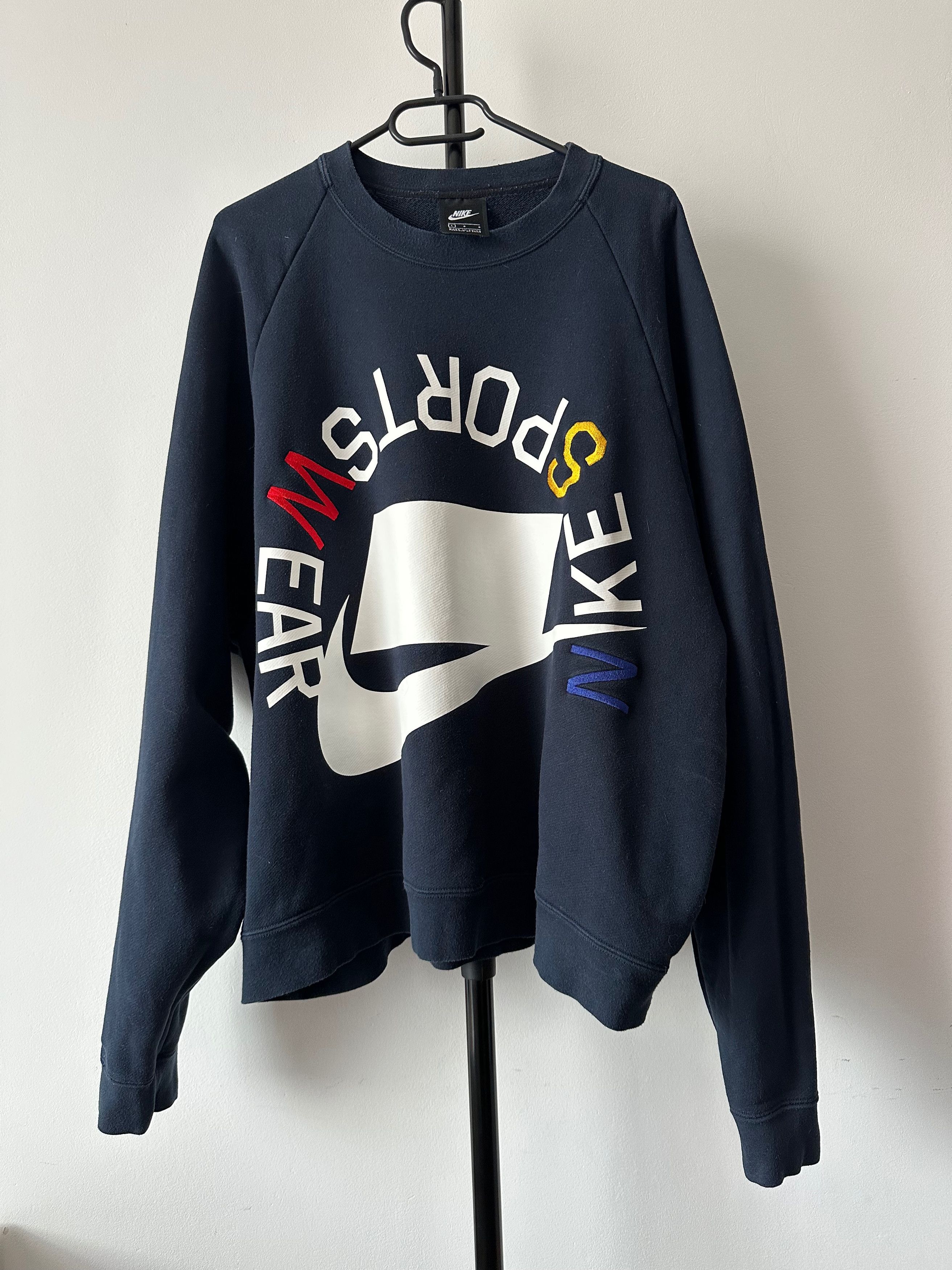 Nike Nike Sportswear NSW French Terry Crew 'Dark Obsidian' Size US L / EU 52-54 / 3 - 1 Thumbnail