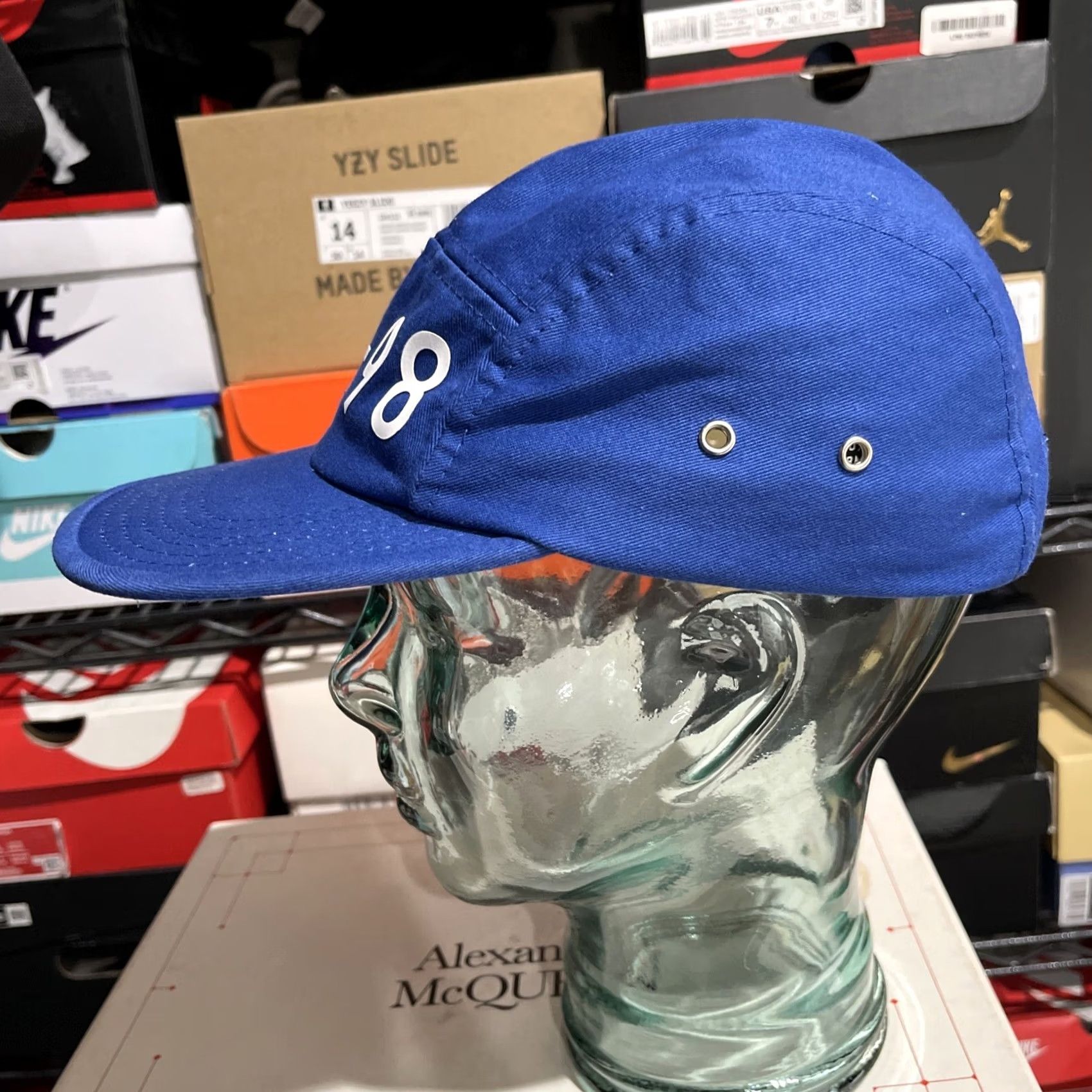 Diamond Supply Co. Diamond Supply Co Cap Hat Mens Strap Back 5 Panel Adjustable Blue Hat Size ONE SIZE - 7 Thumbnail