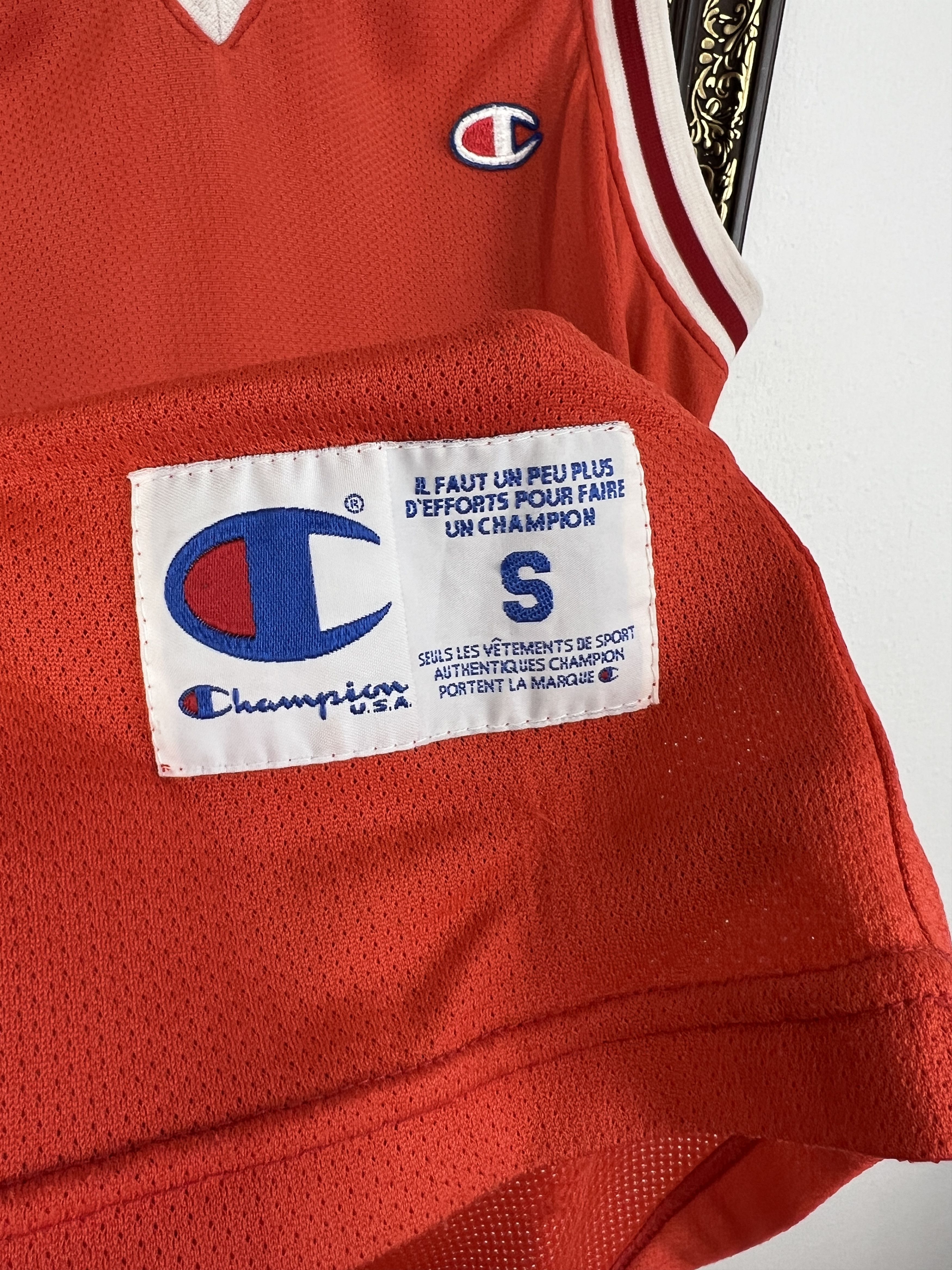 Champion Vintage 90's New York Knicks NBA Jersey Trikot Shirt Rare Size US S / EU 44-46 / 1 - 4 Thumbnail